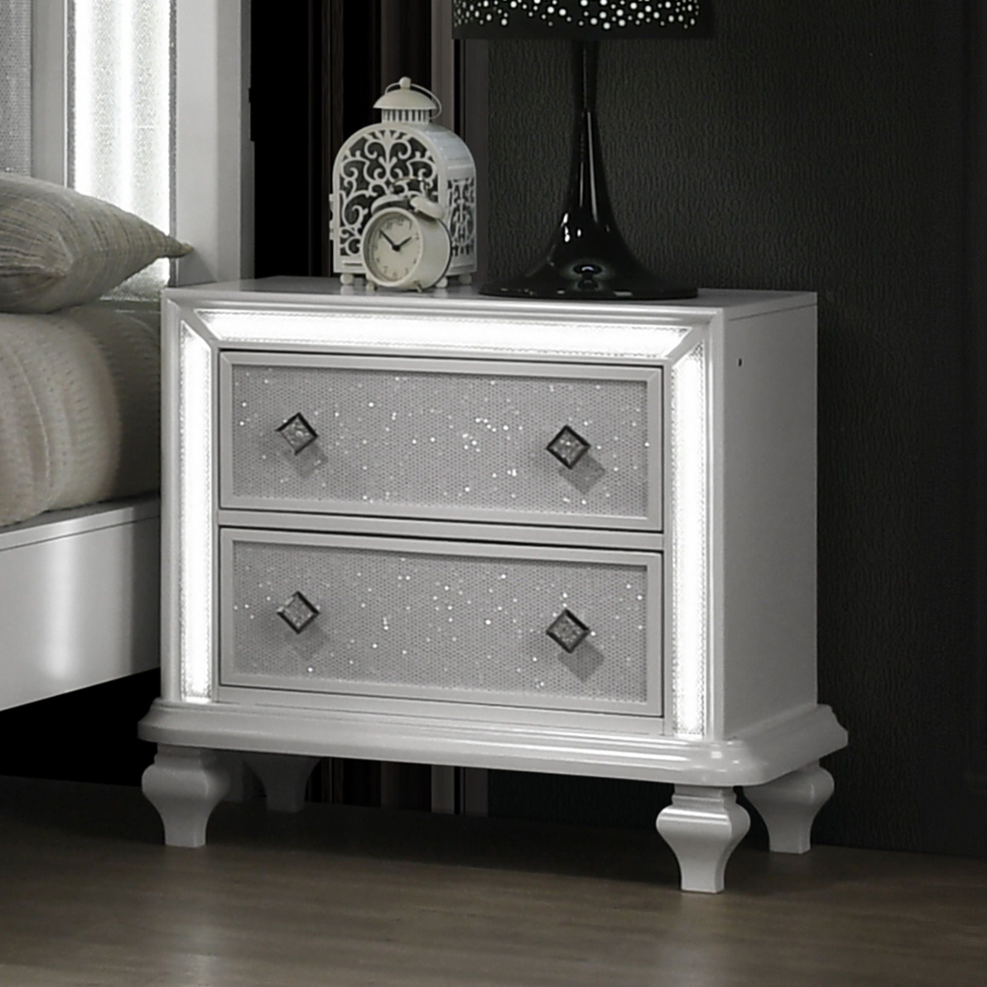 Stardust - Nightstand - White