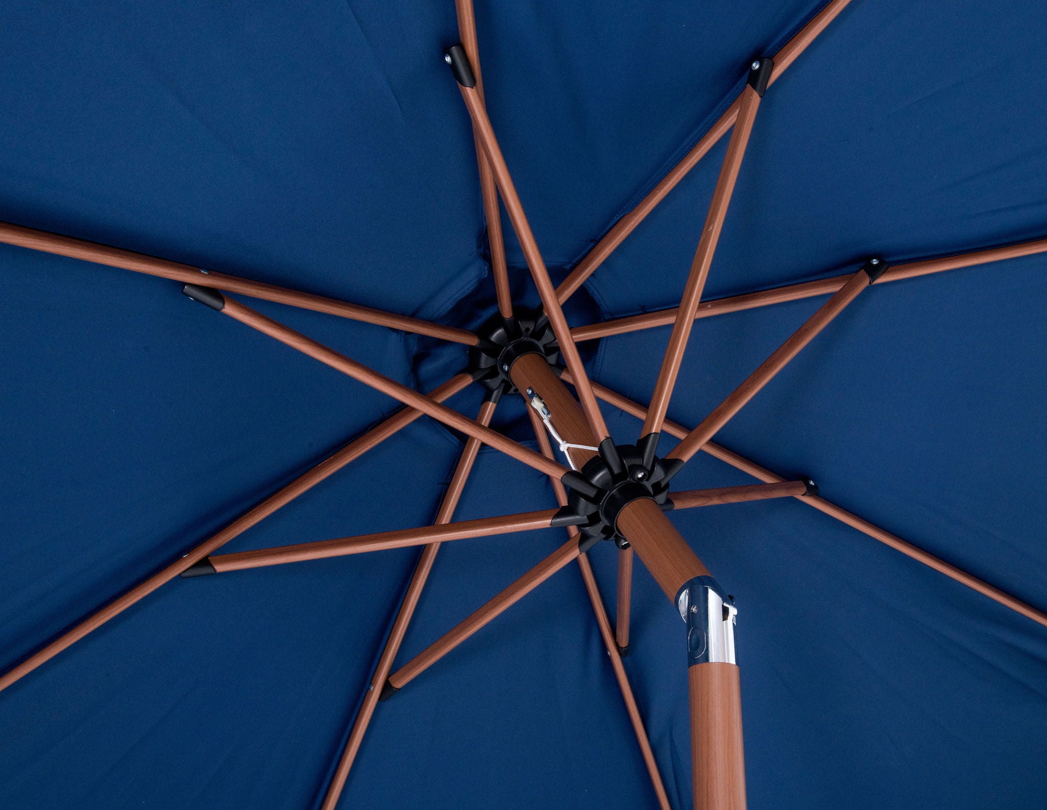 Amalfi - Patio Umbrella - Light Brown Base / Light Brown Pole