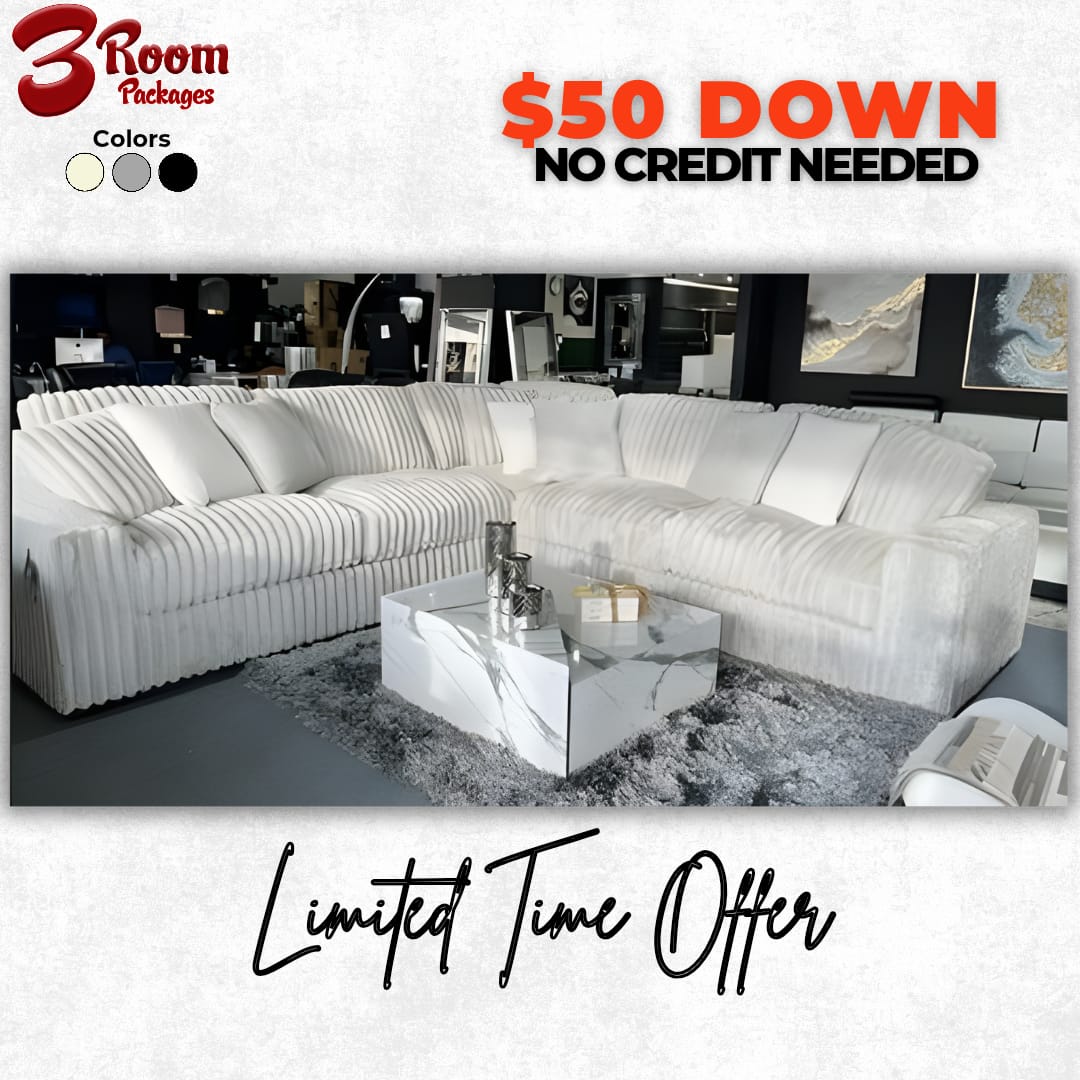 Santorini Oversized Sectional-Limited Time Offer