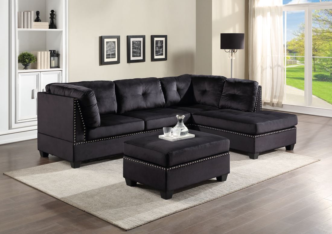 Sienna 2-Piece Sectional – Includes Free TV or Area Rug