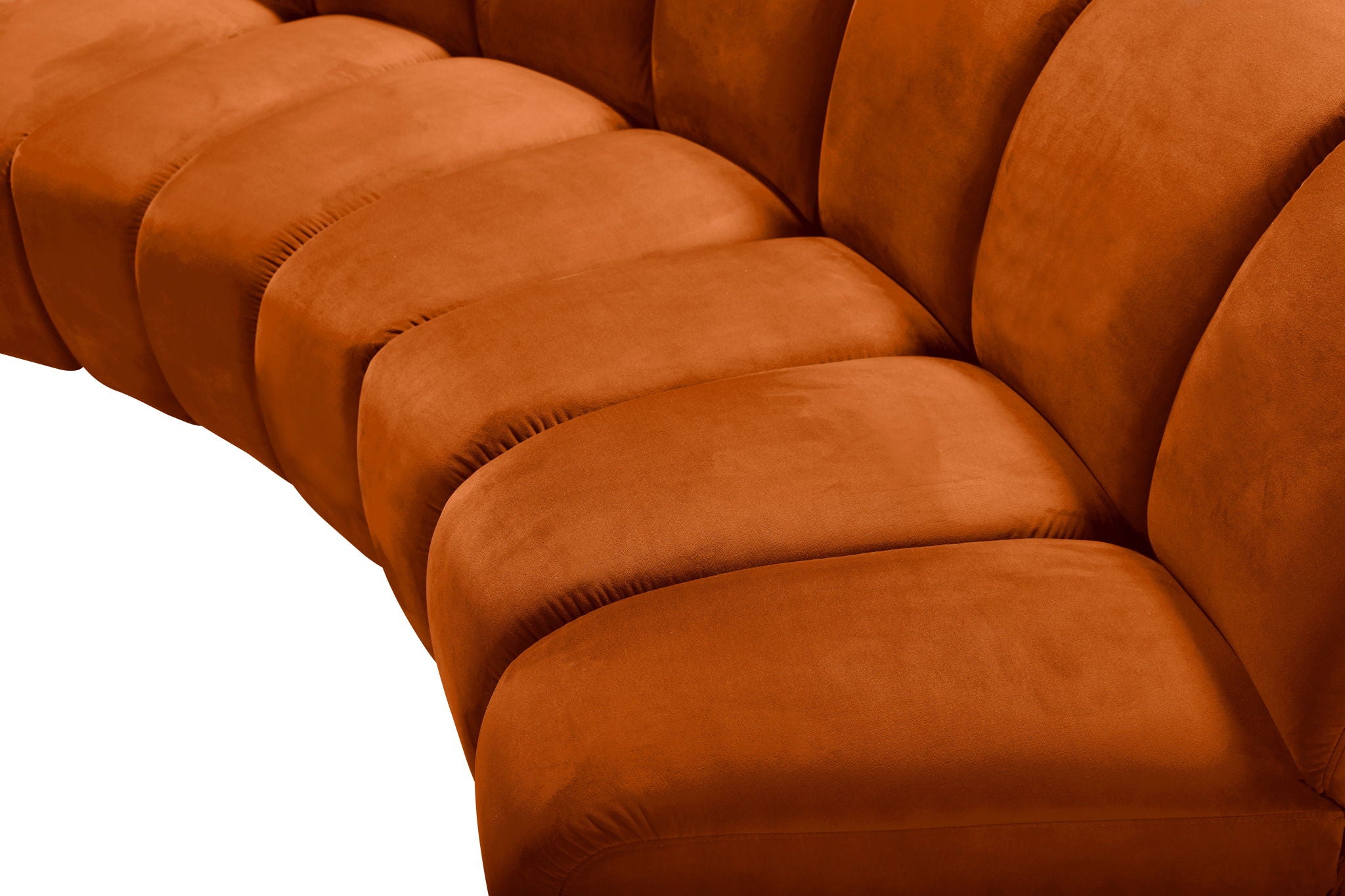 Infinity - 12 Piece Velvet Modular Sectional