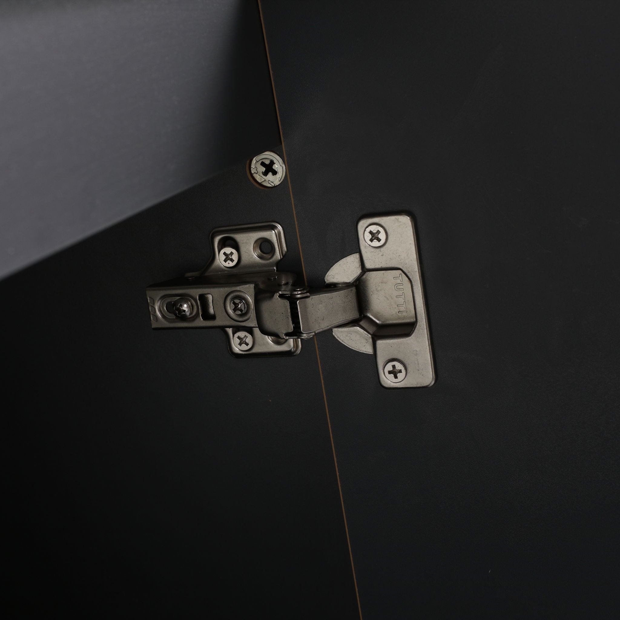 Modern Freestanding Bathroom Vanity With Resin Sink & Soft Close Cabinet Doors