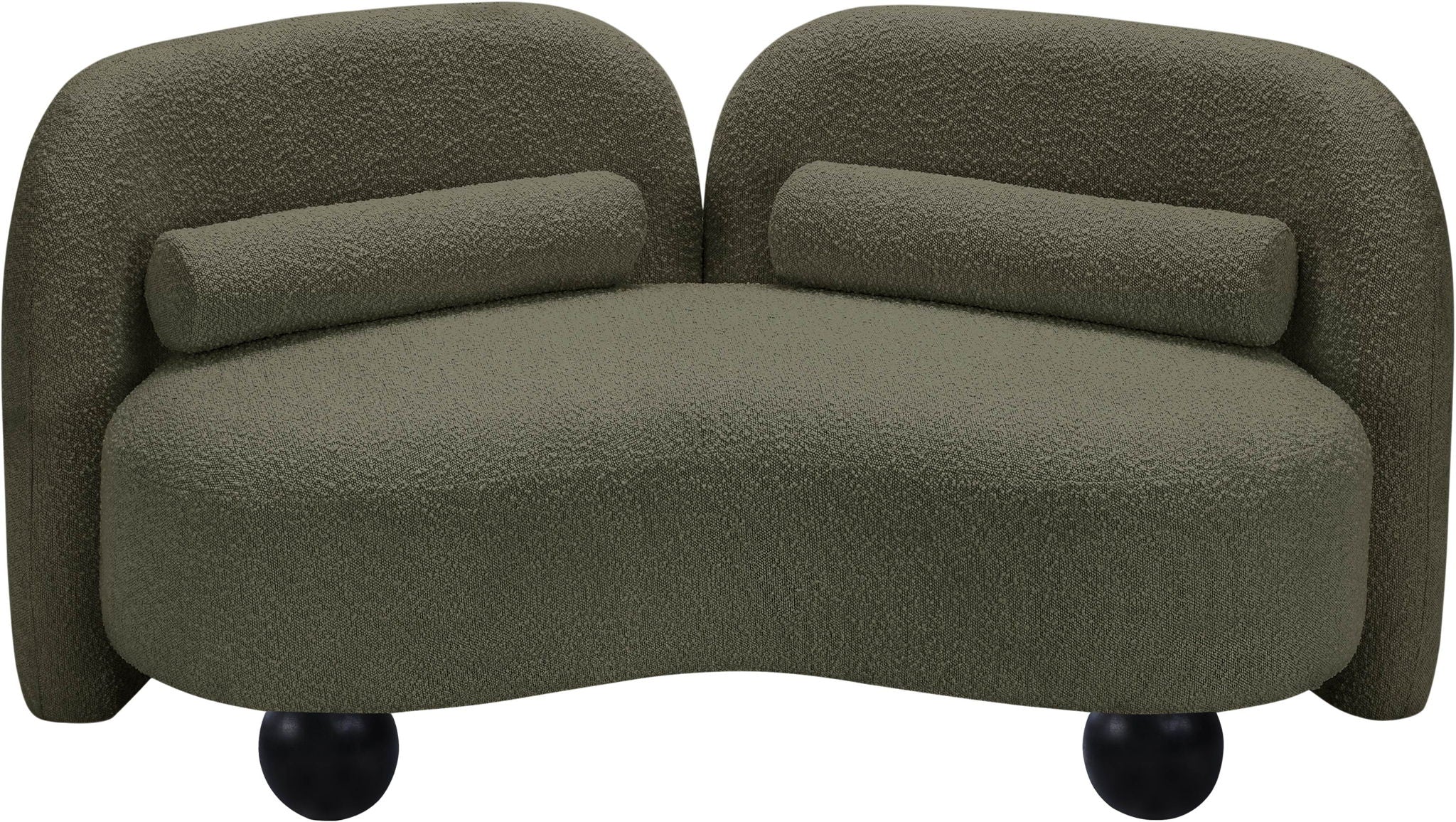 Daphne - Boucle Loveseat