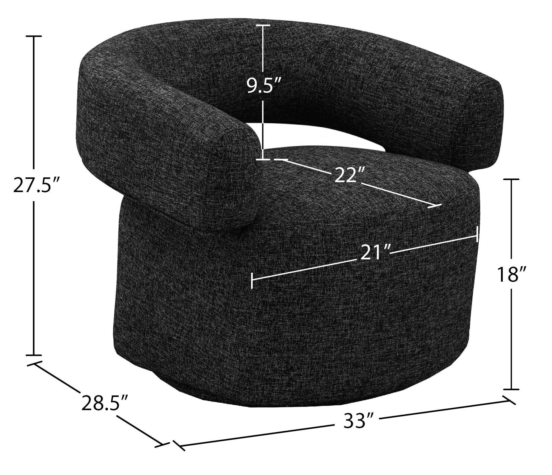 Niya - Swivel Accent Chair