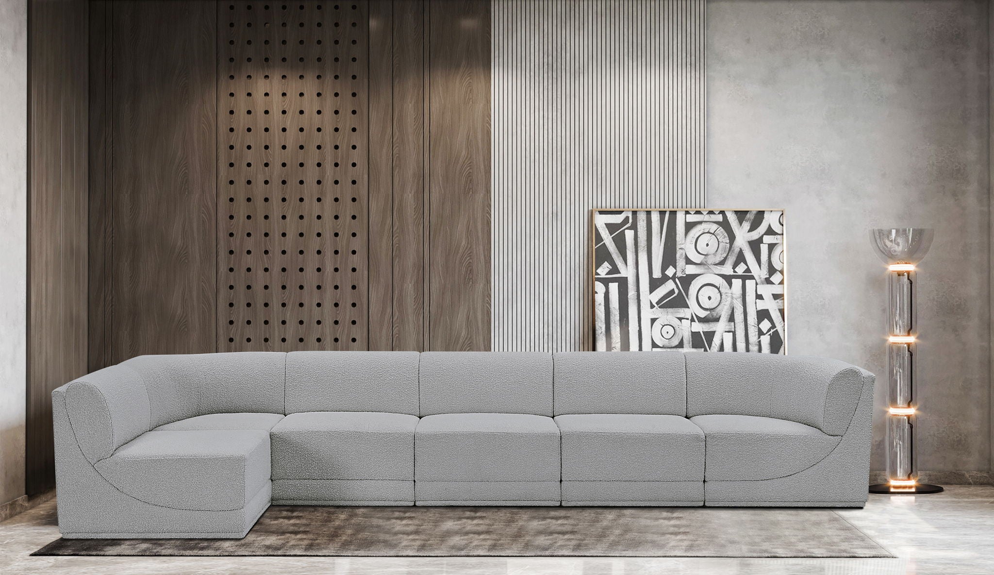 Ollie - 6 Piece Modular Sectional