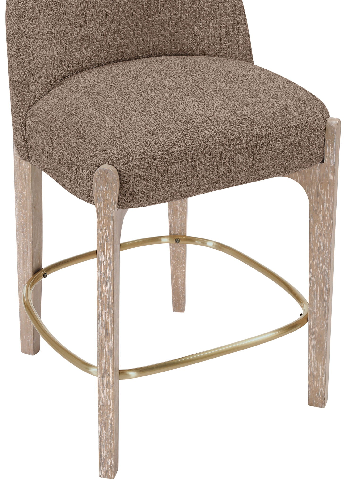 Torino - Counter Stool With Brushed Natural Base