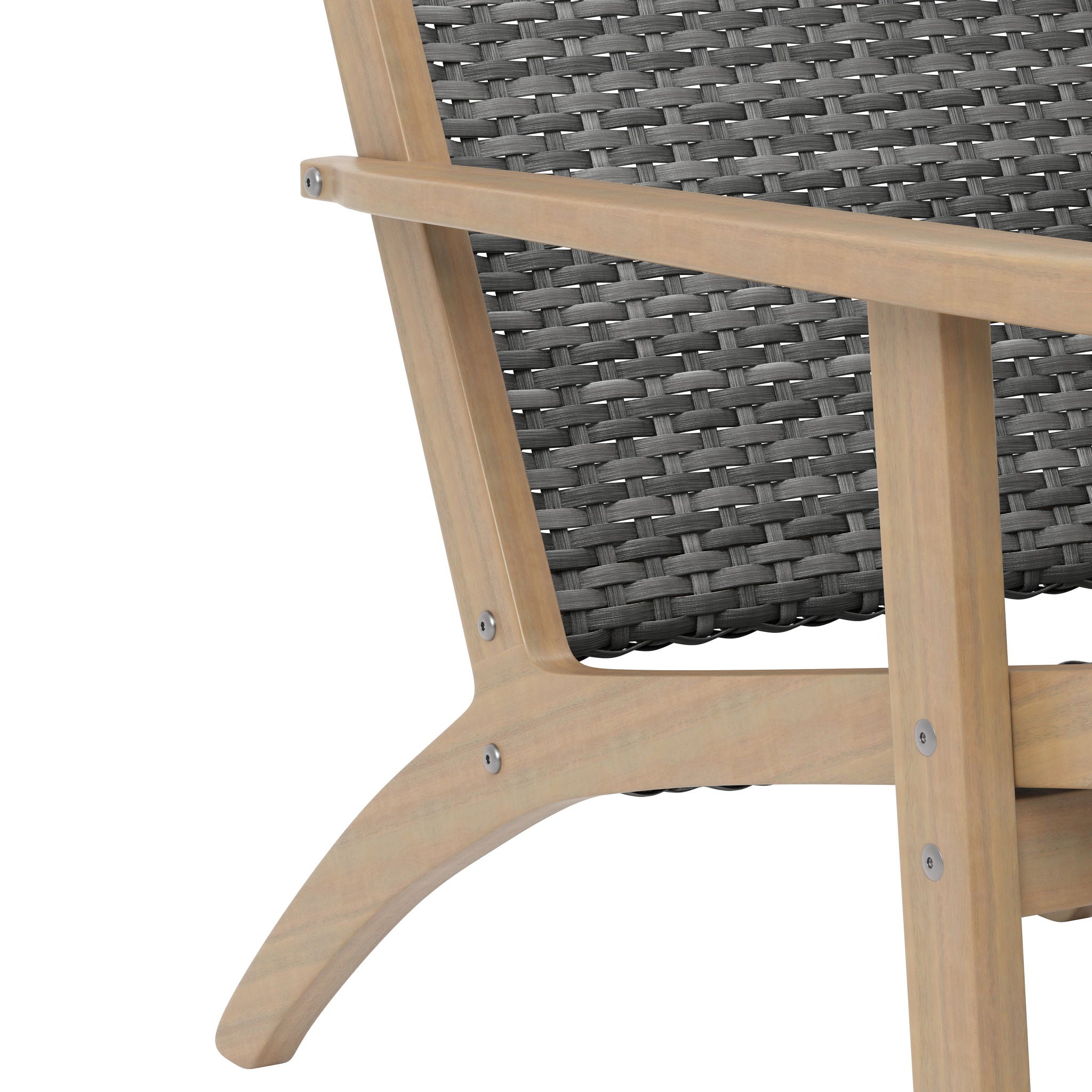 Radius - 3 Piece Outdoor (2 Chairs & End Table) - Gray
