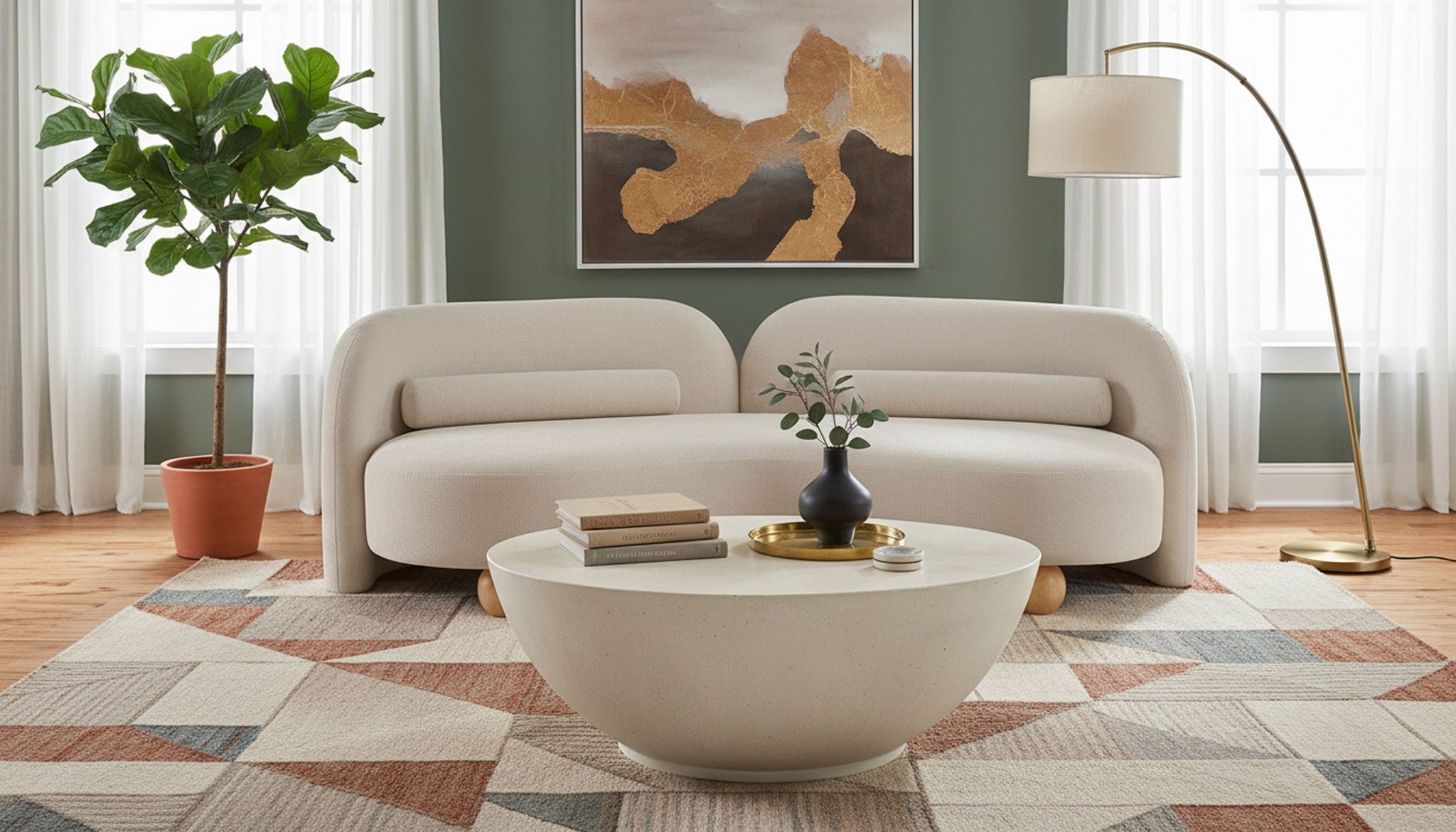Daphne - Chenille Sofa