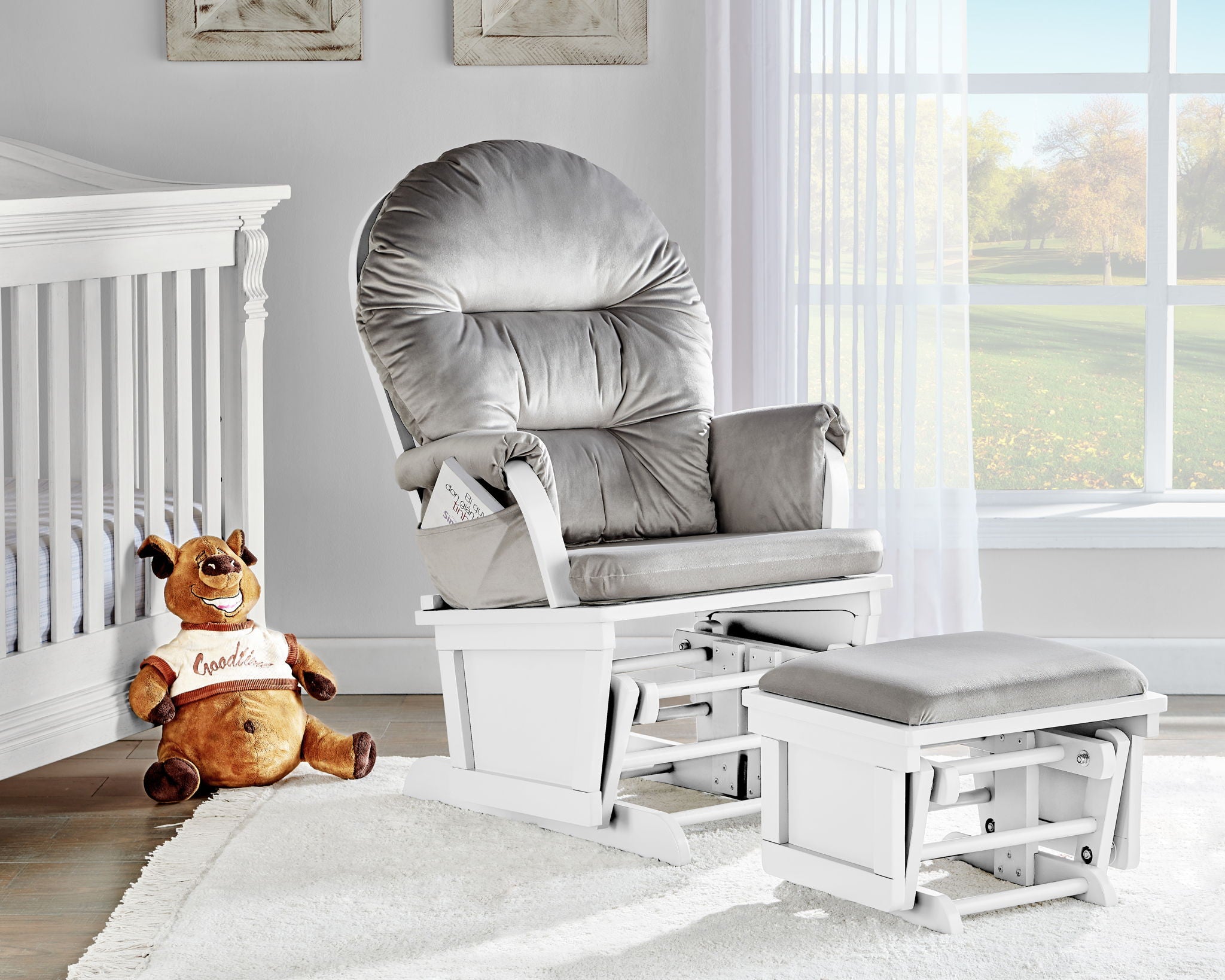 Madison - Glider & Ottoman - Base