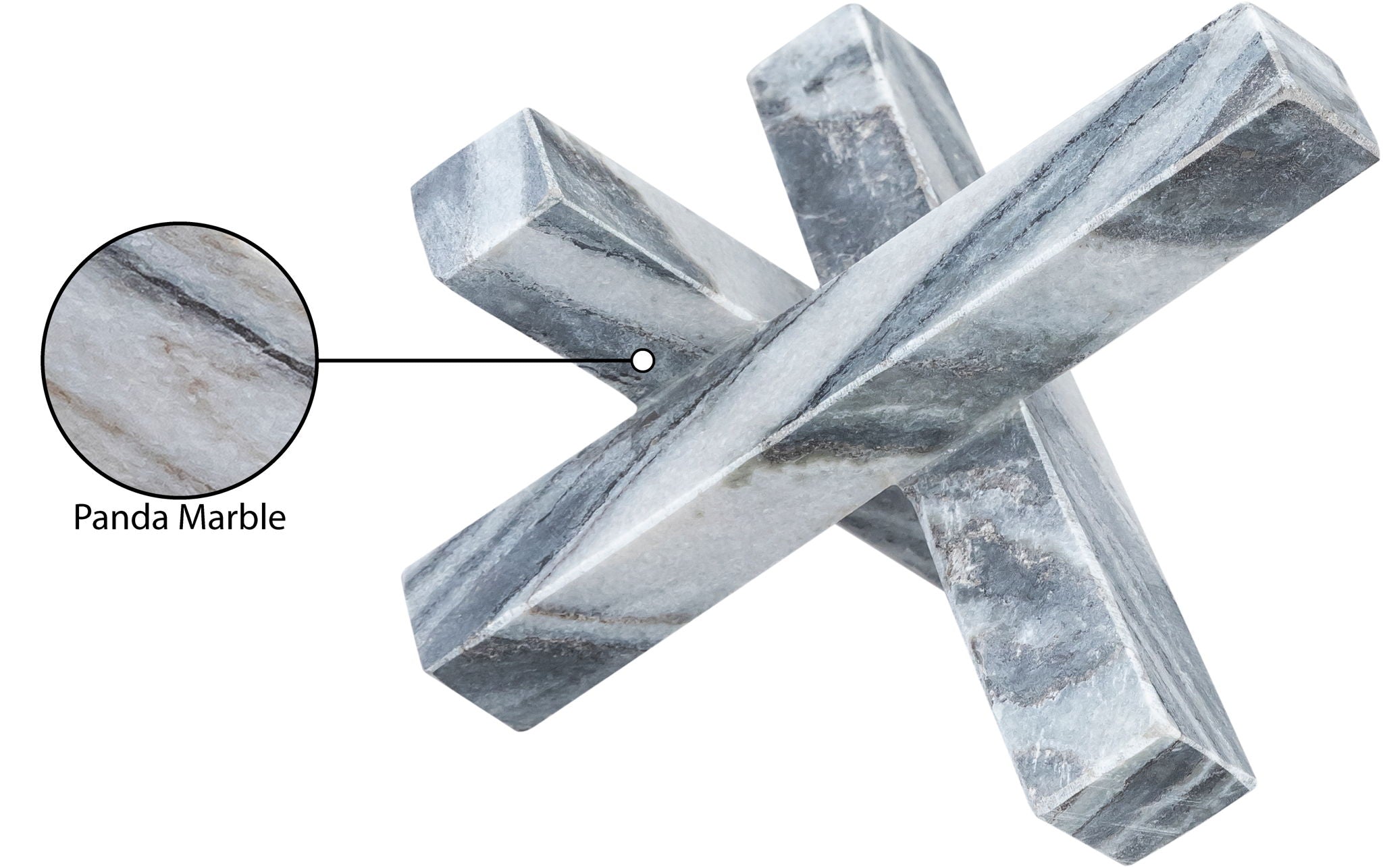 Stix - Marble Decorative Object