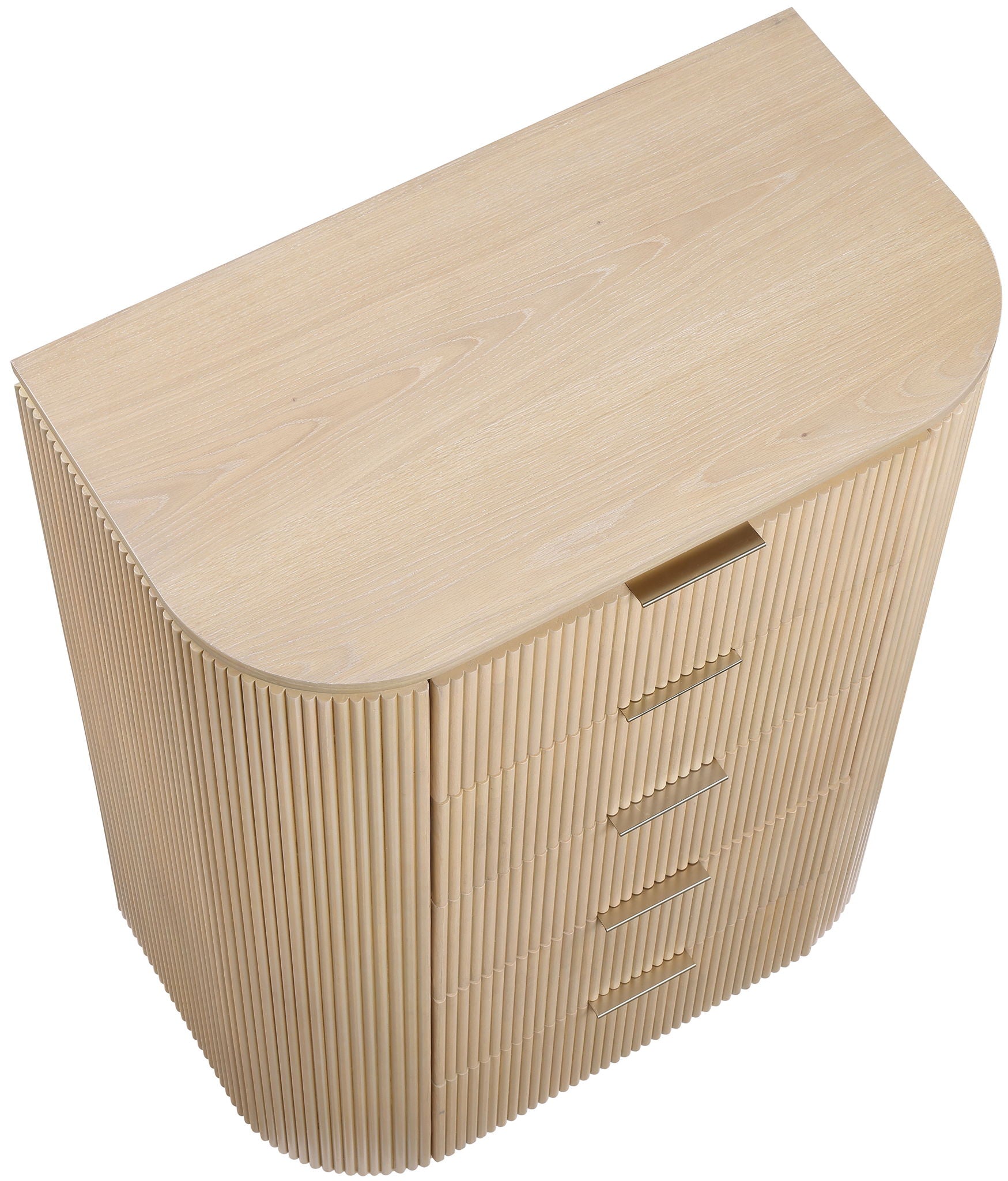 Astrid - Solid Wood And Oak Veneer Chest