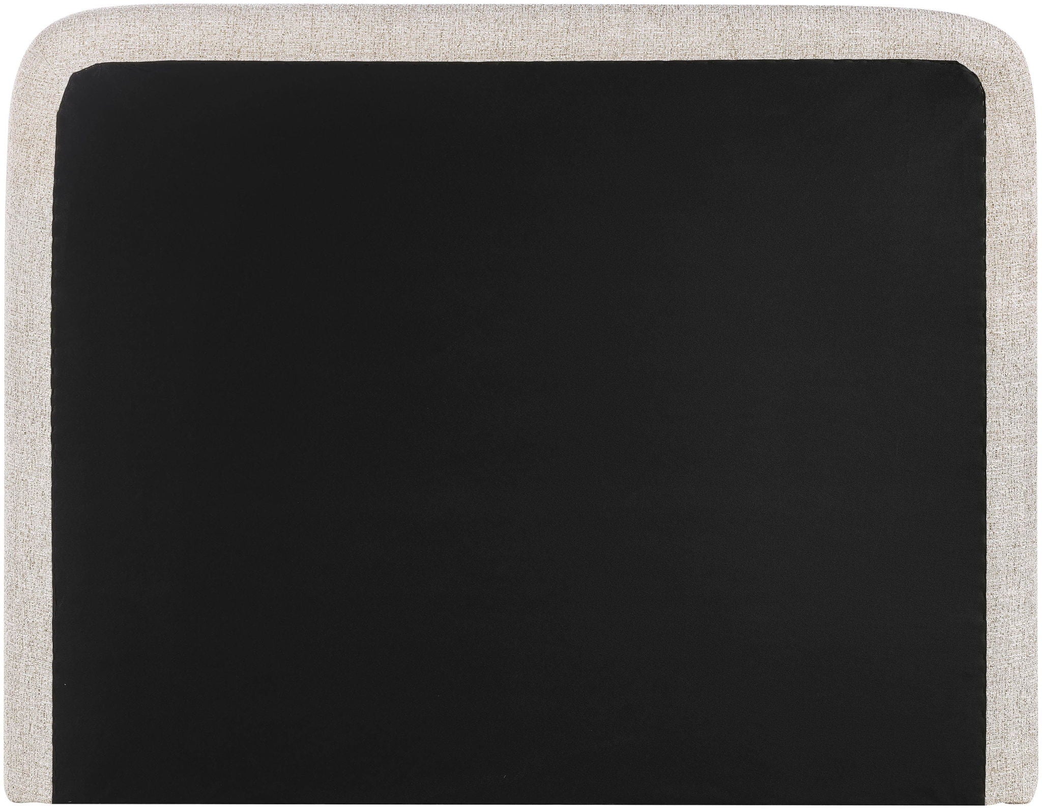 Fira - Linen Textured Fabric Upholstered Bed