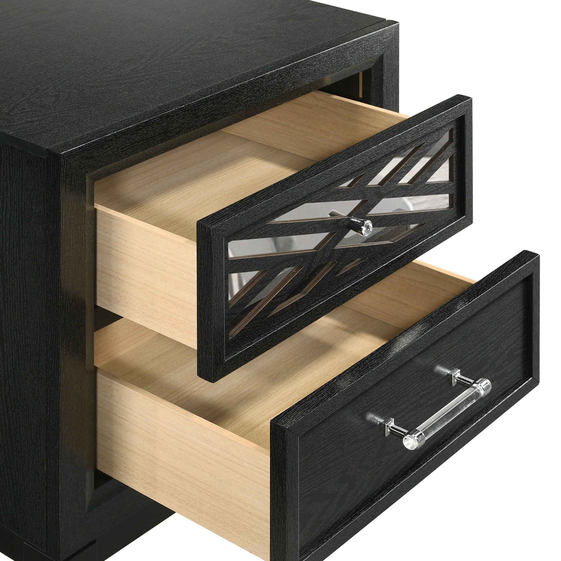Obsidian - Nightstand - Black