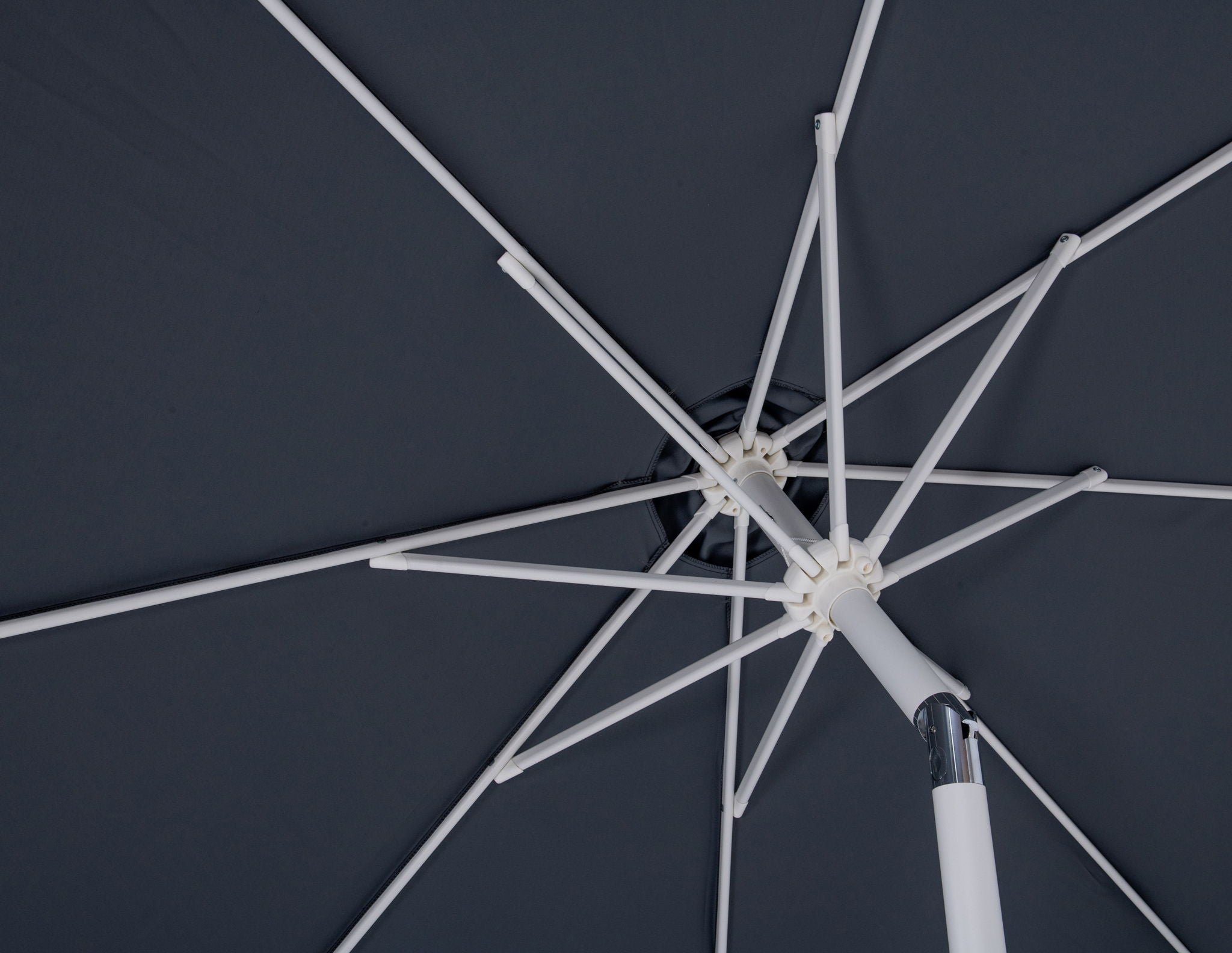 Fiji - Aluminum Patio Umbrella With Square White Base