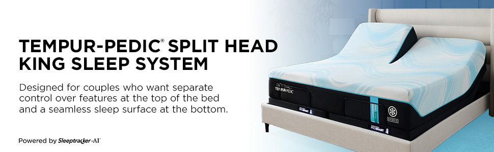 Tempur-Breeze - Medium Mattress - Split Head King