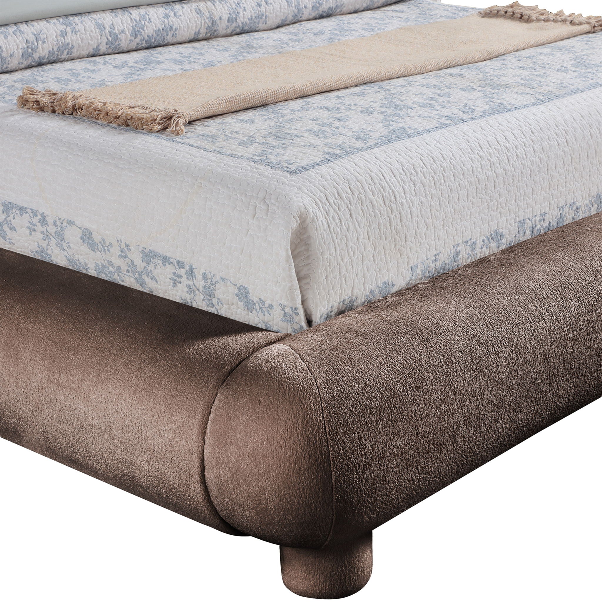Blair - Chenille Upholstered Bed