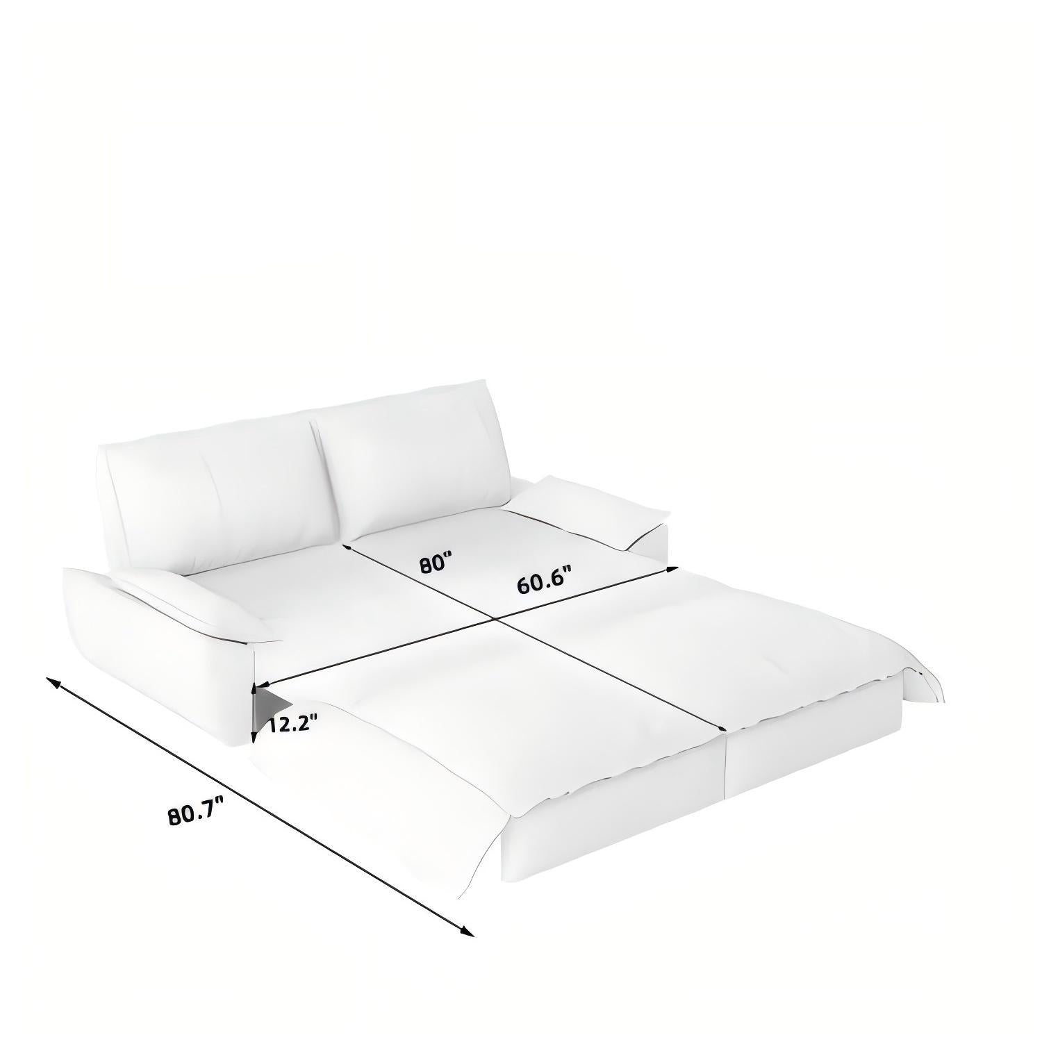 Queen Pull Out Bed, 3 In 1 Convertible Sleeper Sofa