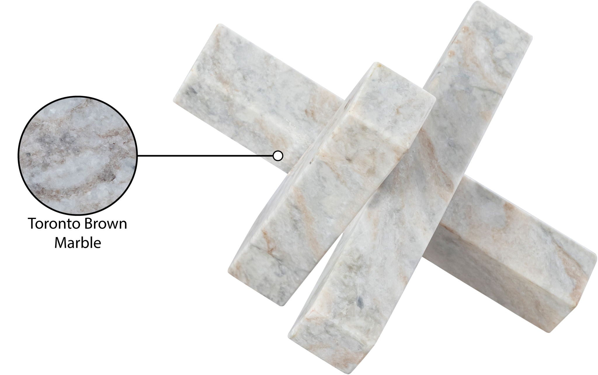 Stix - Marble Decorative Object