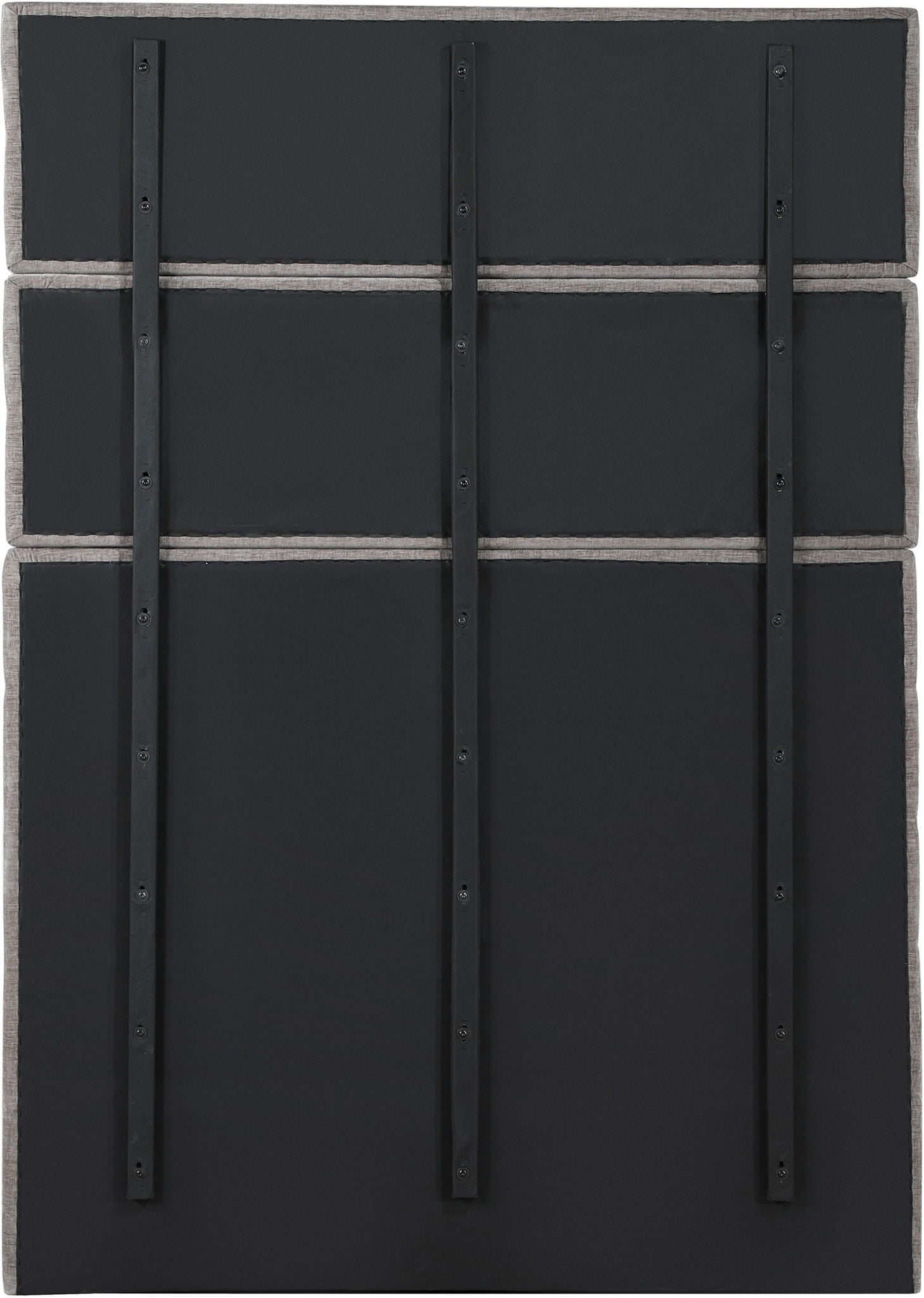 Adam - Chenille Fabric Bed With 89" Headboard