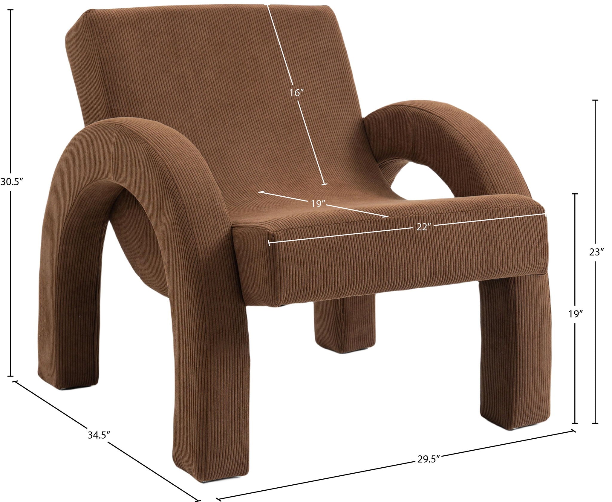 Corduroy - Accent Chair