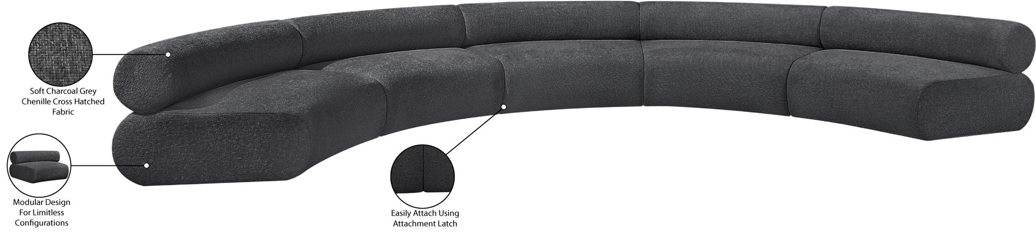 Bale - 5 Piece Modular Sofa