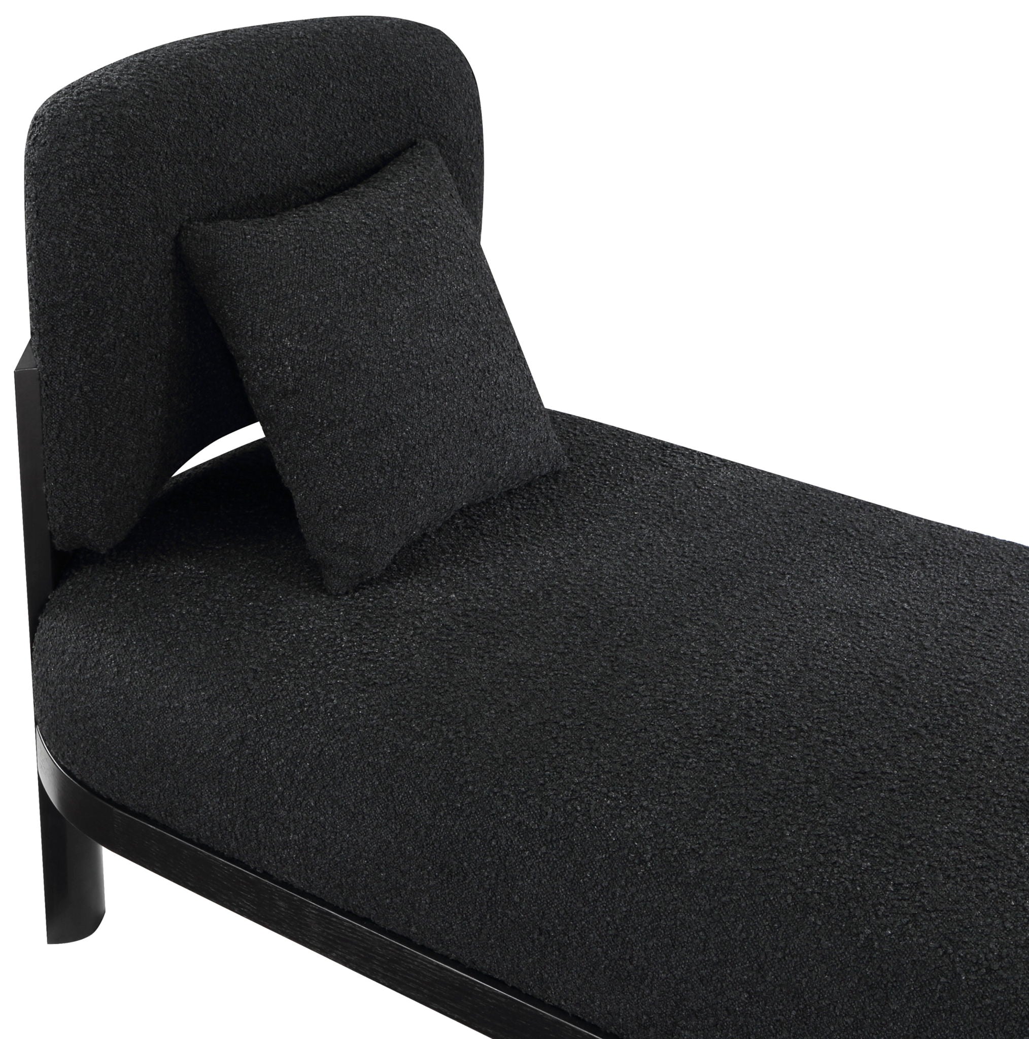 Maybourne - Chaise / Bench With Black Frame