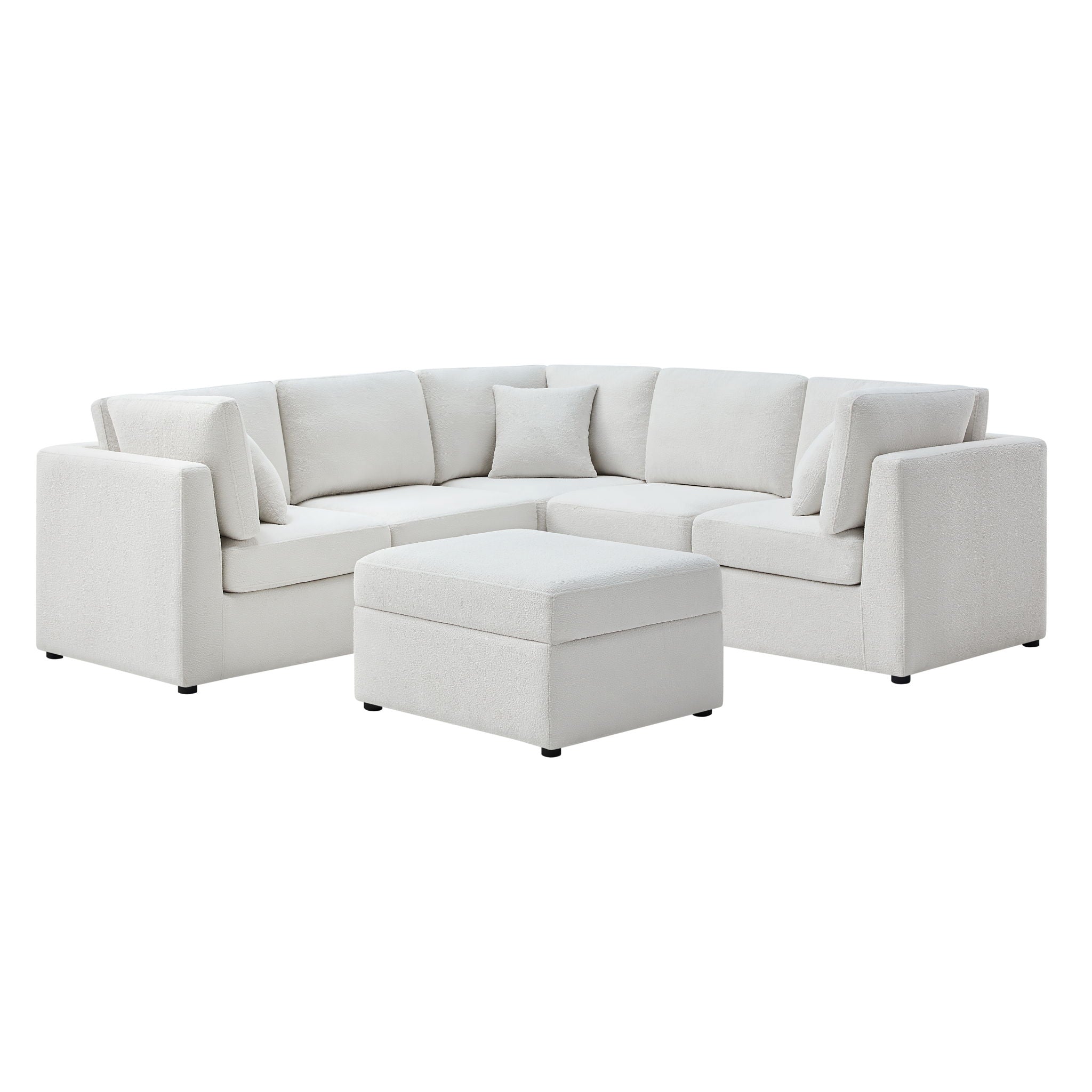 Chauncy - Sectional With Storage Ottoman