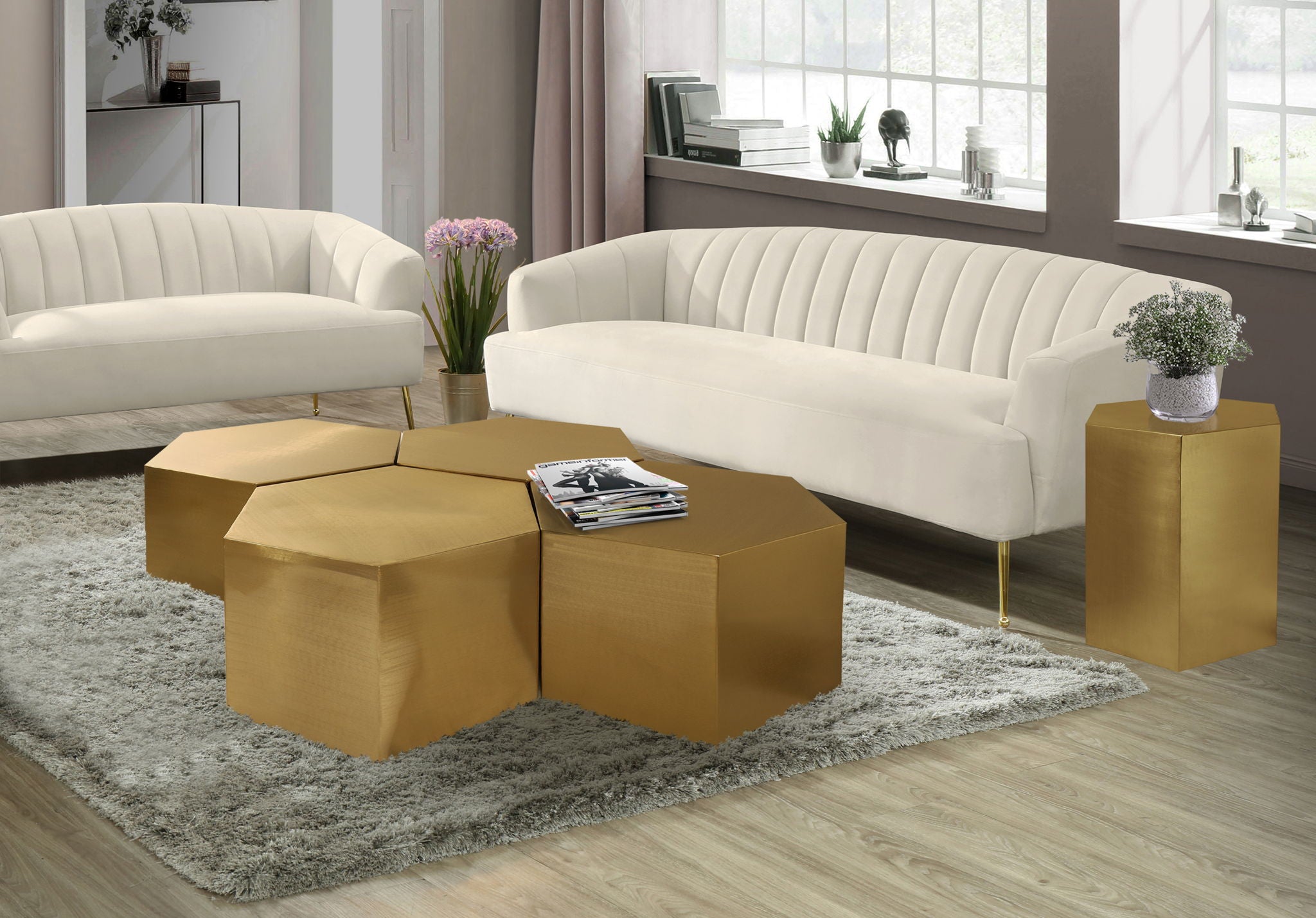 Hexagon - End Table