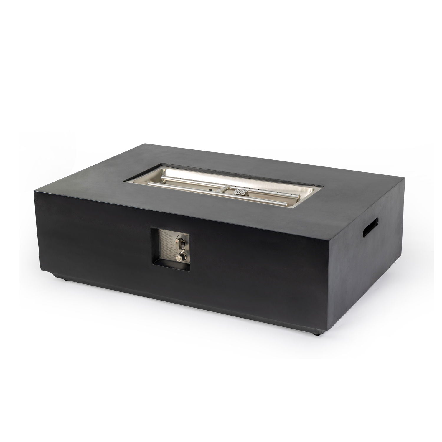 Propane / Natural Gas Fire Pit Table, 50,000 BTU - Charcoal