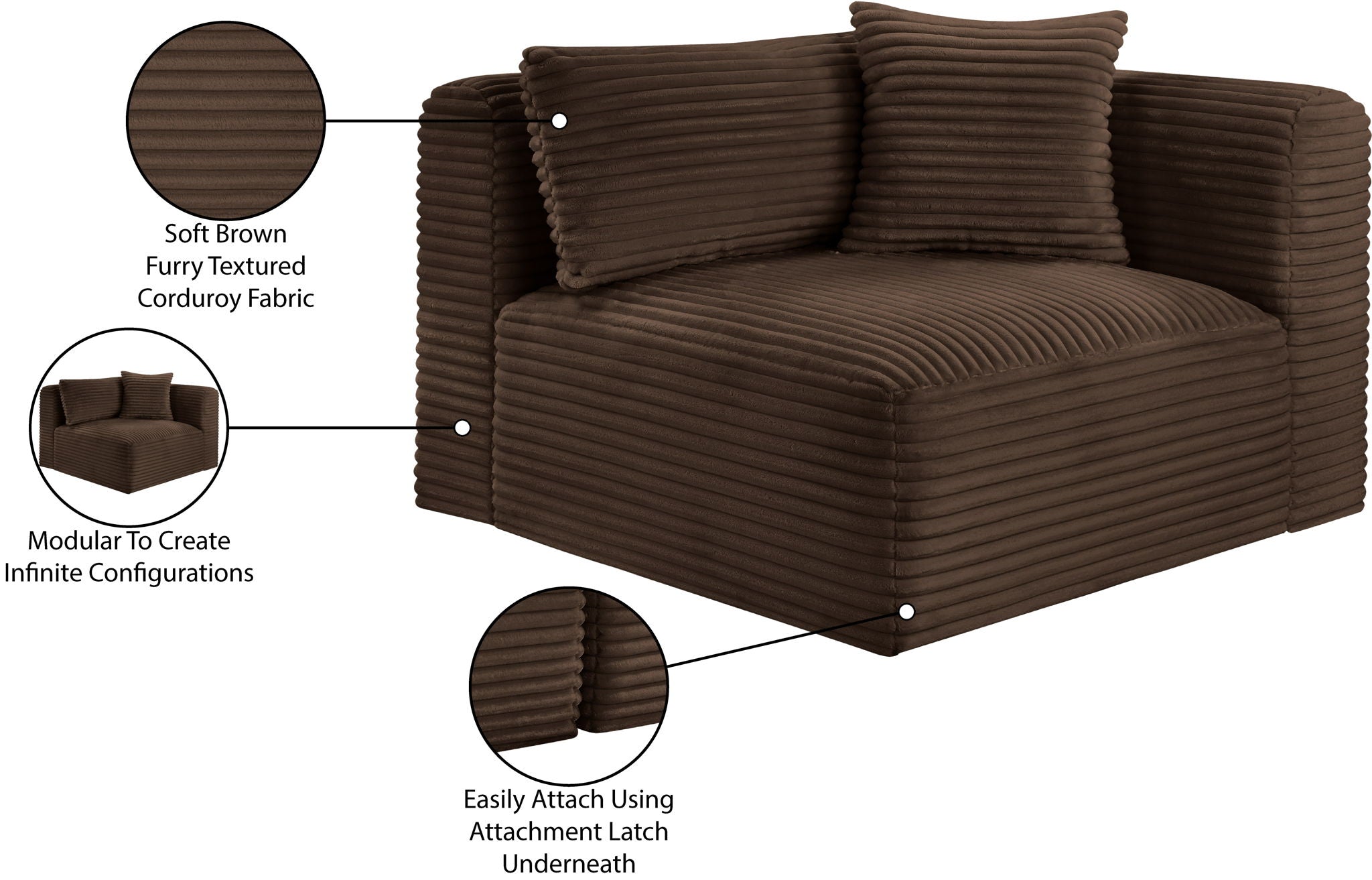 Shaggy - Corner Chair
