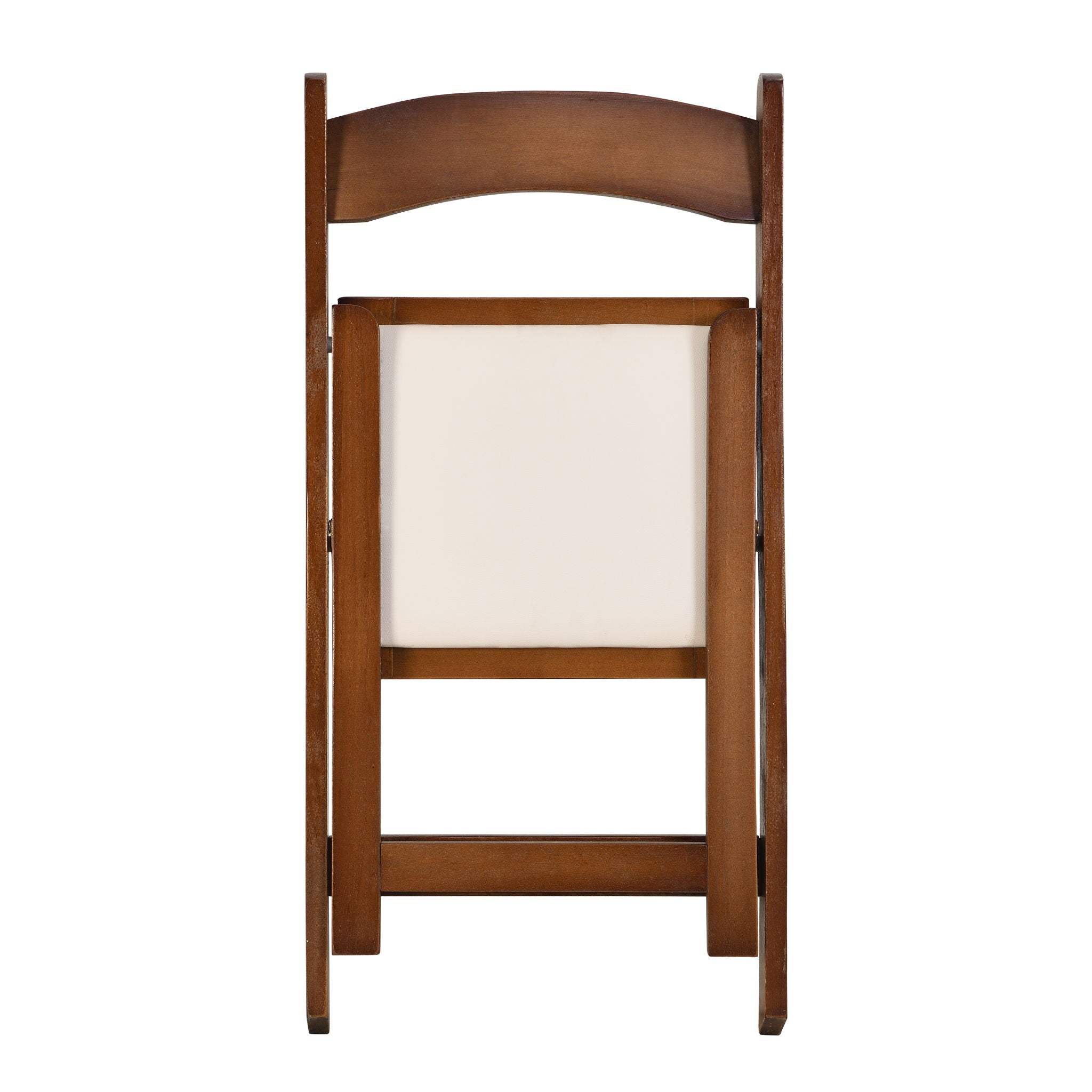 Solid Wood Upholstered Folding Chair Set, Dining Room (Set of 4)