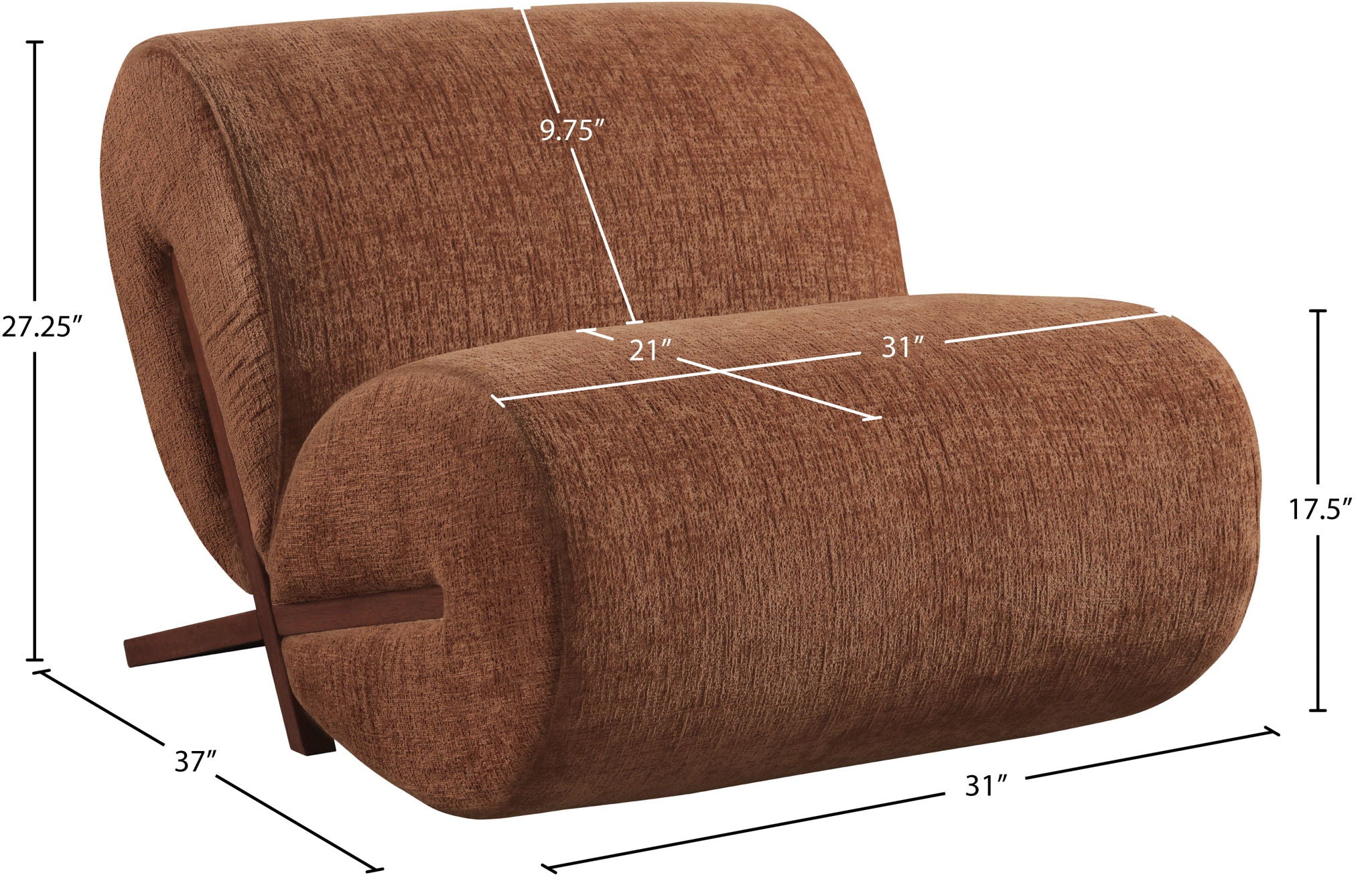 Akira - Fabric Upholstered Accent Chair