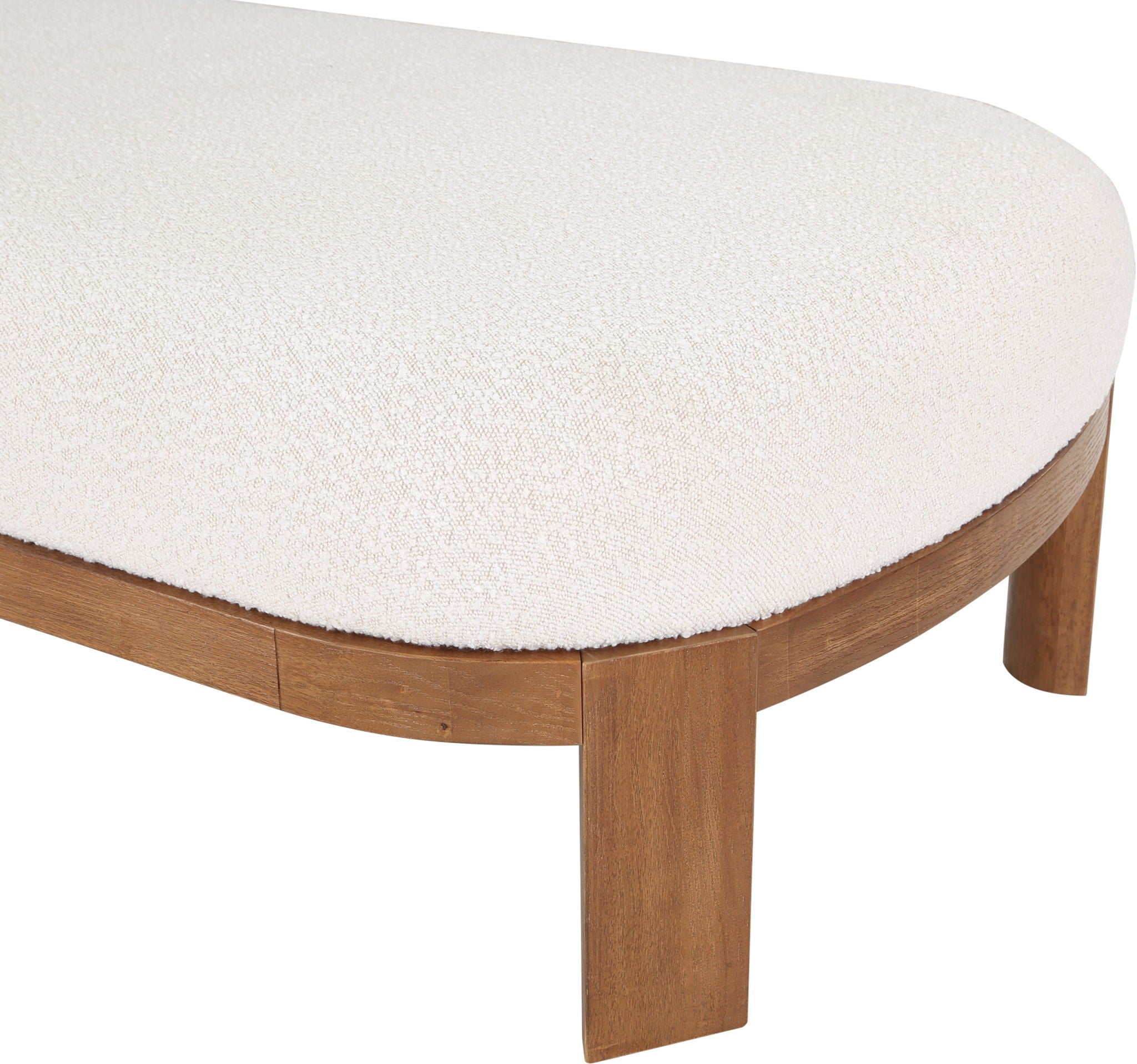 Maybourne - Chaise / Bench - Cream