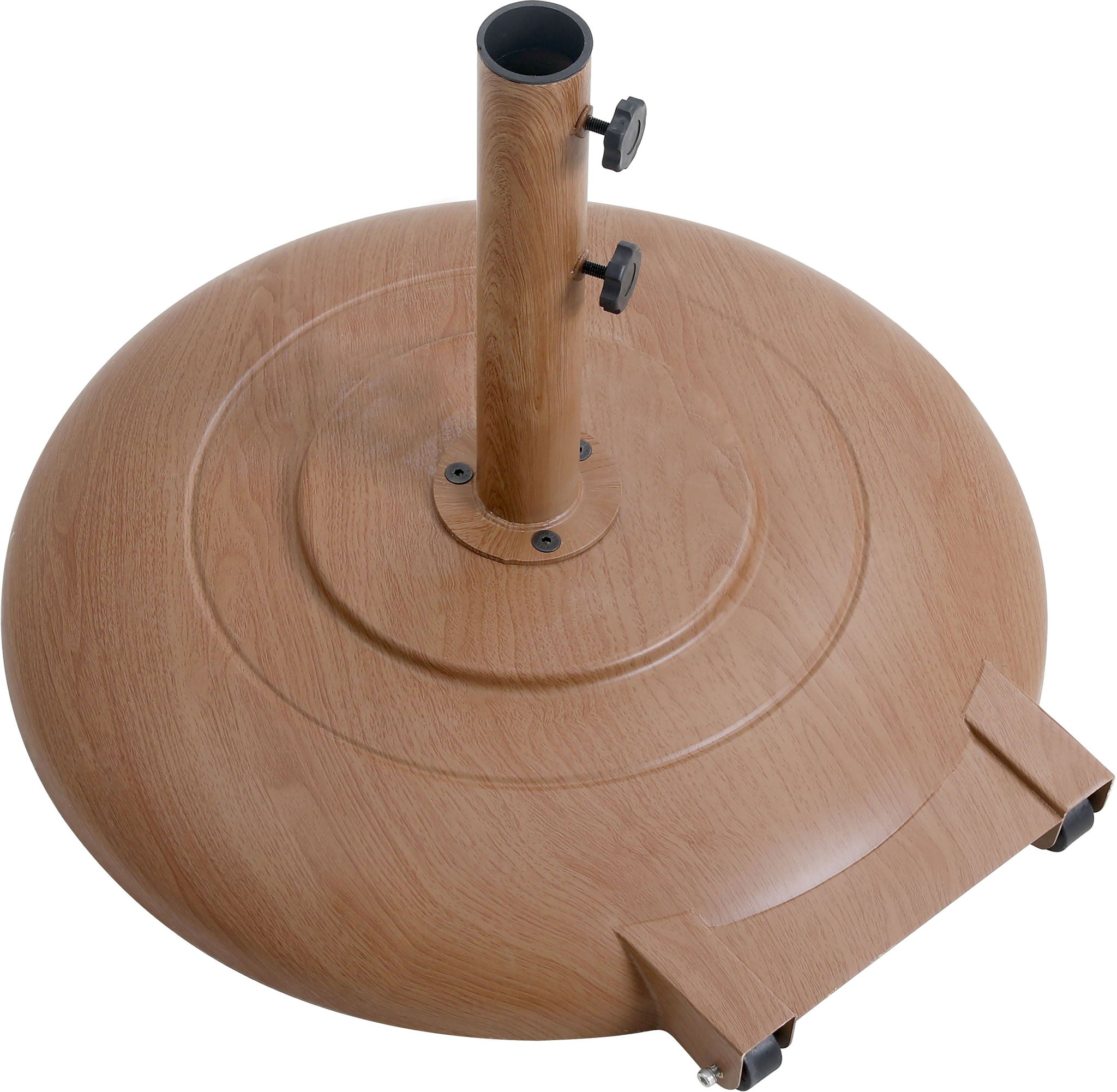 Amalfi - Patio Umbrella - Light Brown Base / Light Brown Pole