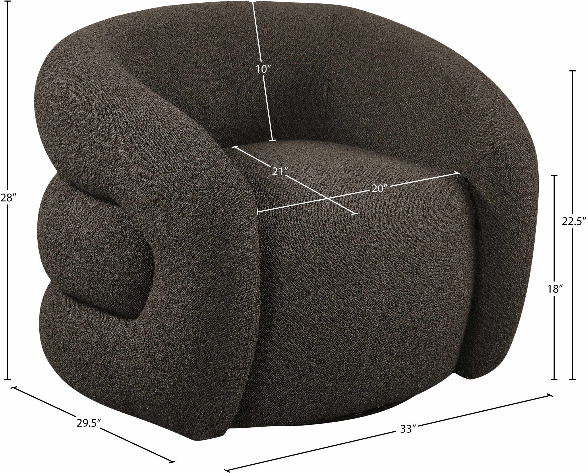 Roxbury - Swivel Accent Chair