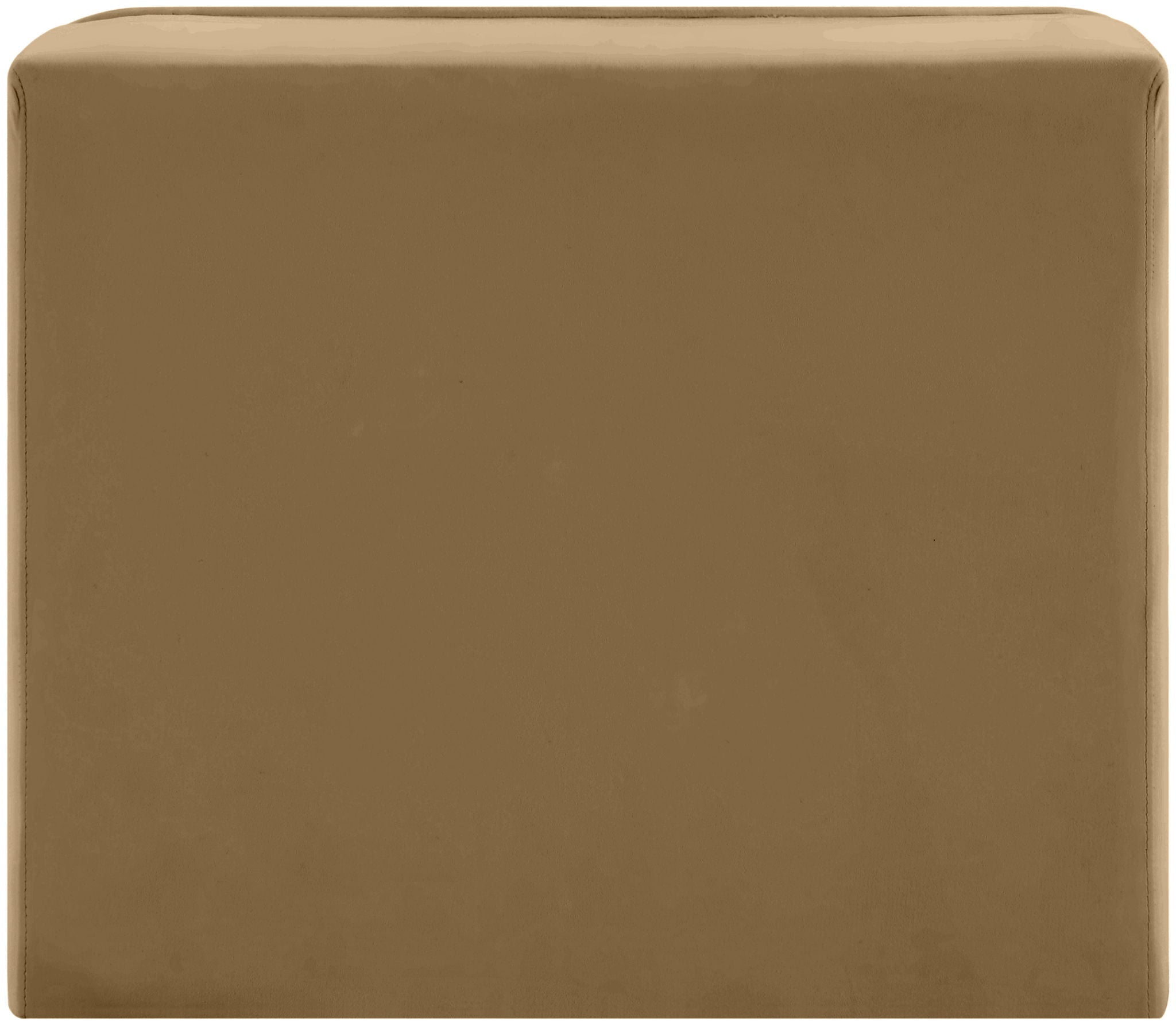 Rummi - Velvet Performance Fabric Upholstered Modular Armless Chair