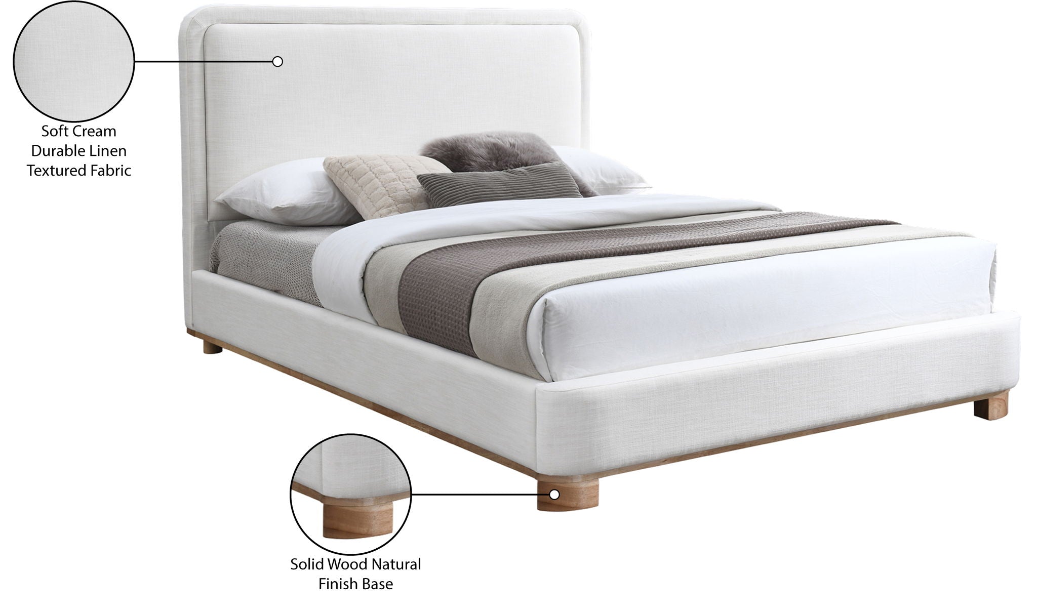 Nolita - Bed With Natural Base