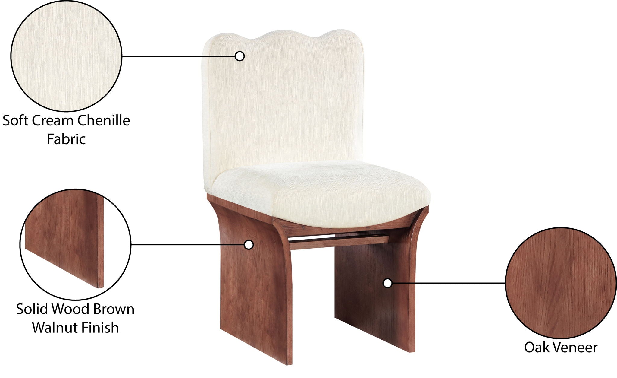 Shaw - Dining Chair - Walnut Base