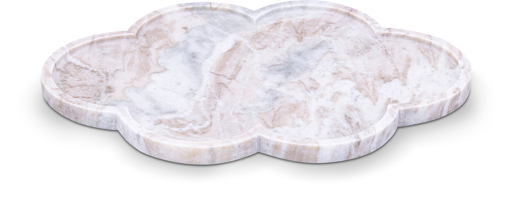 Rimini - Marble Clover Shaped Tray