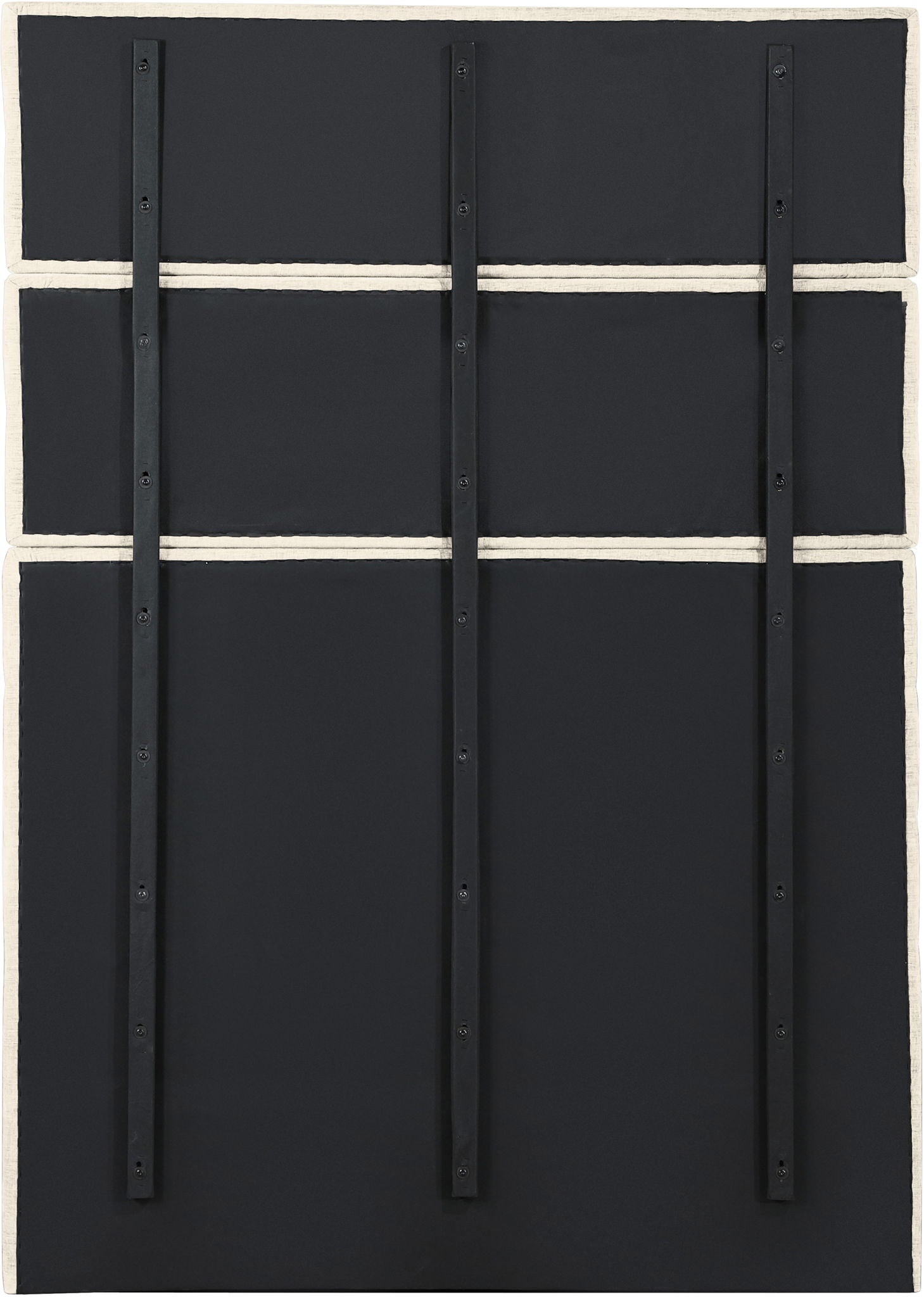 Adam - Chenille Fabric Bed With 89" Headboard