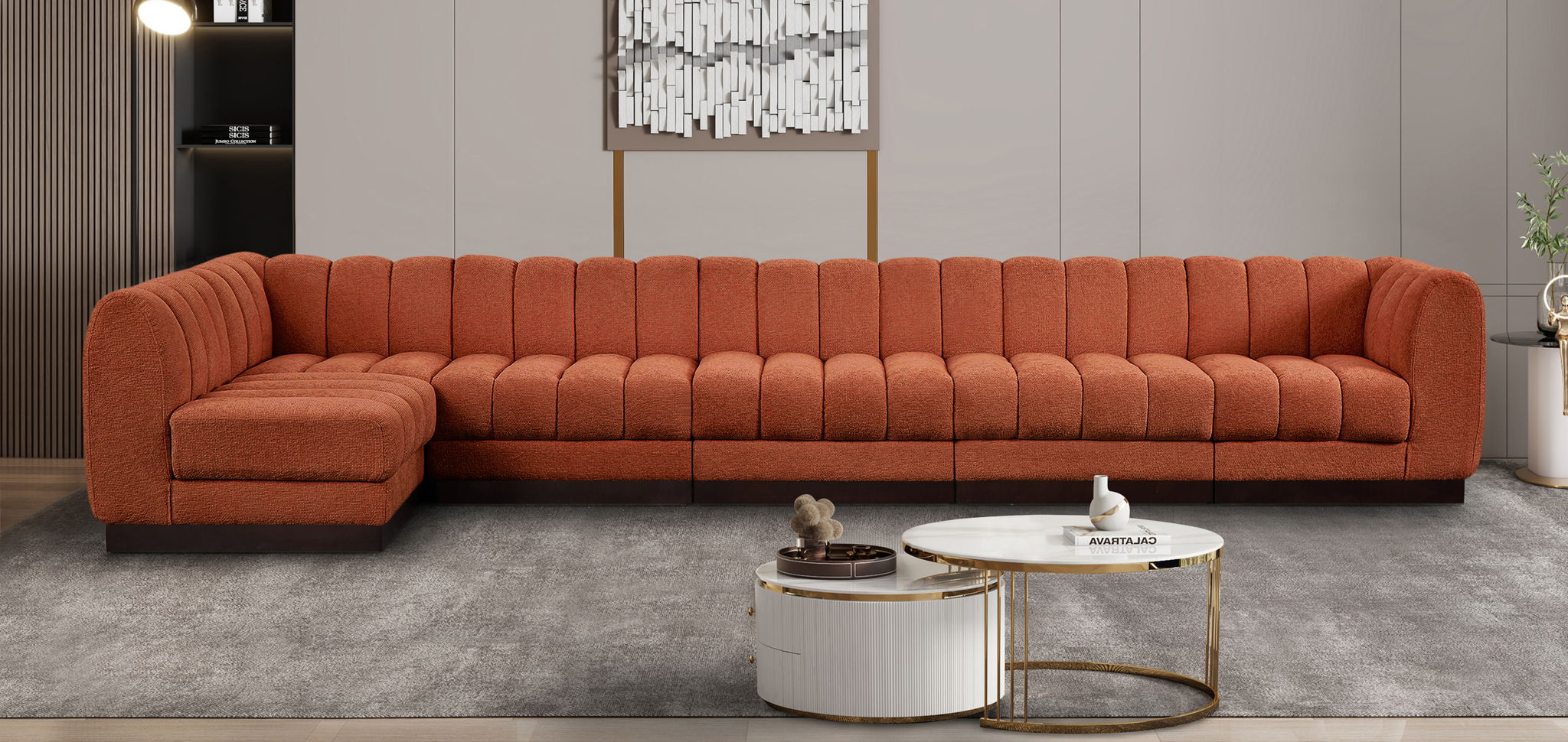Quinn - 6 Piece Modular Sectional