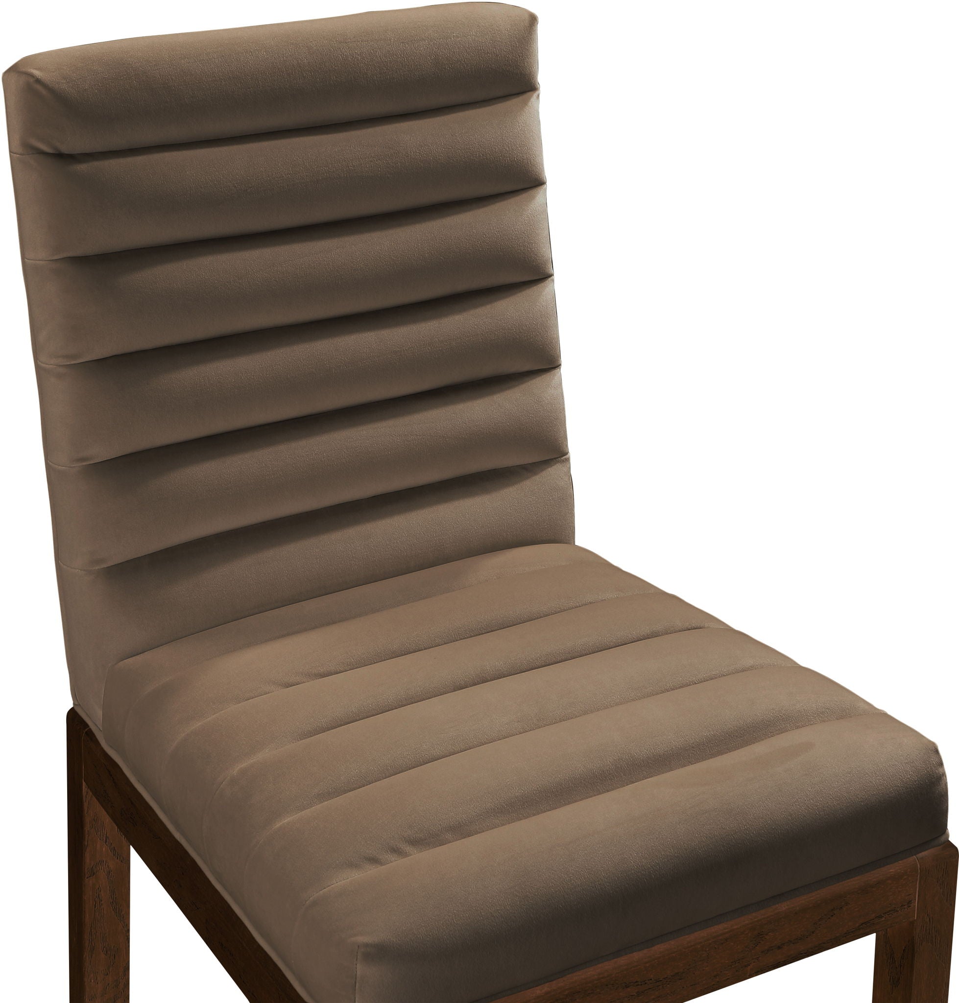 Evelyn - Dining Chair With Brown Legs