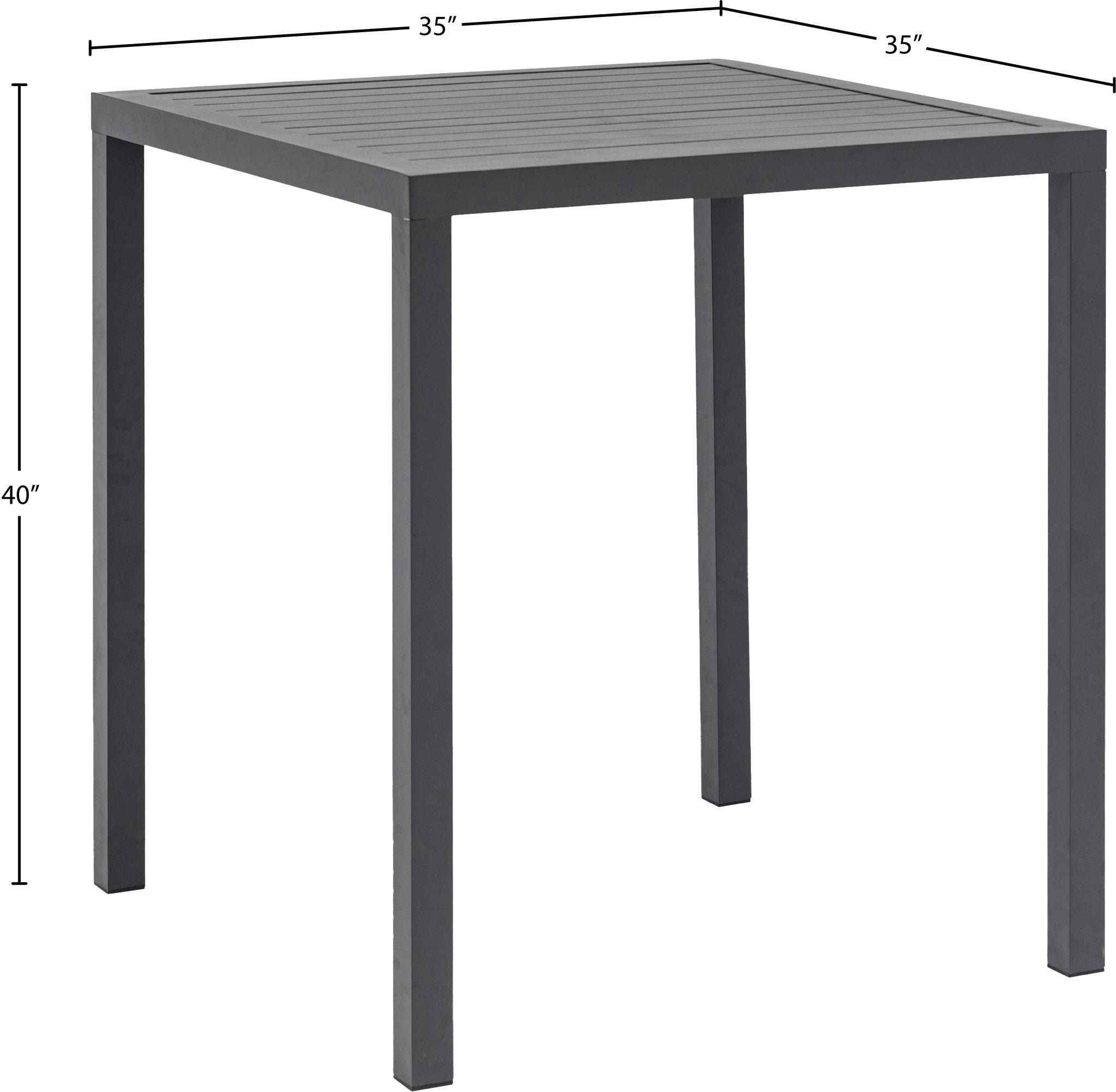 Maldives - Patio Square Bar Table