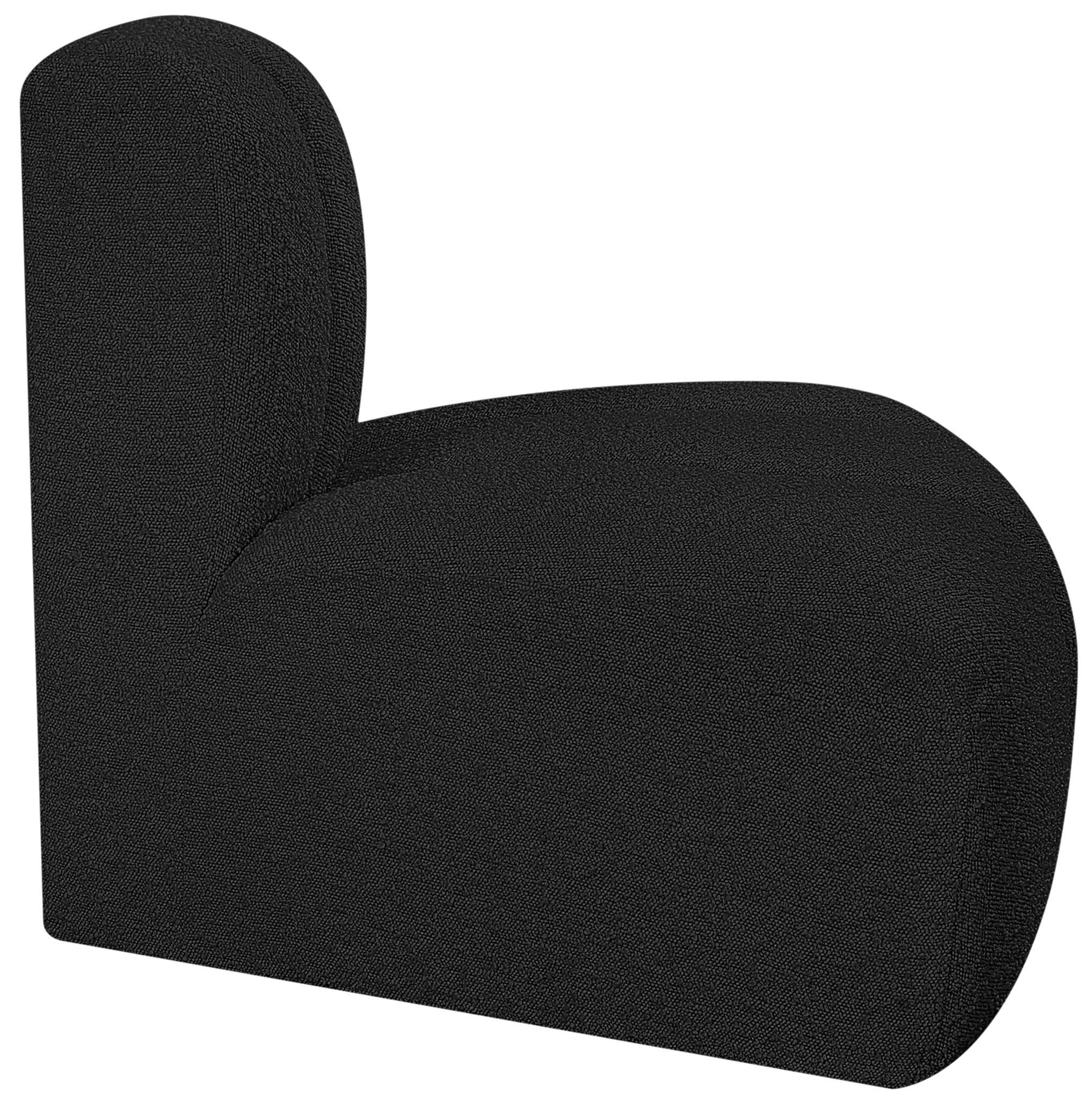 Arc - Boucle Fabric Reverse Corner
