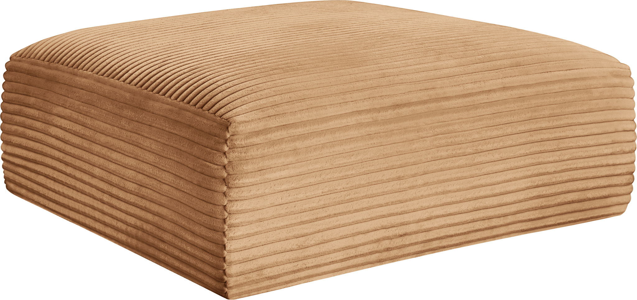 Shaggy - Fabric Ottoman