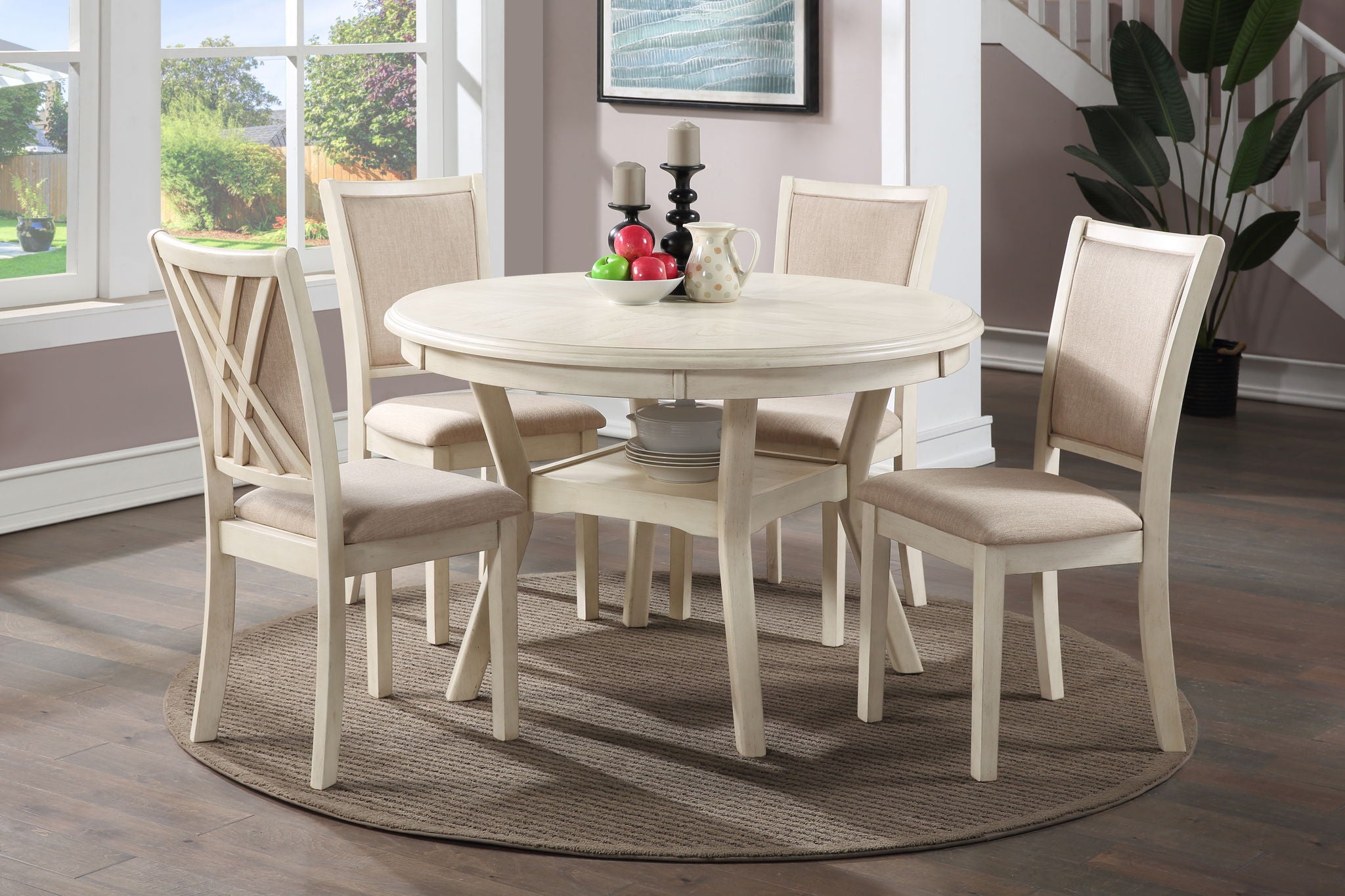 Amy - 5 Piece Counter Dining Set