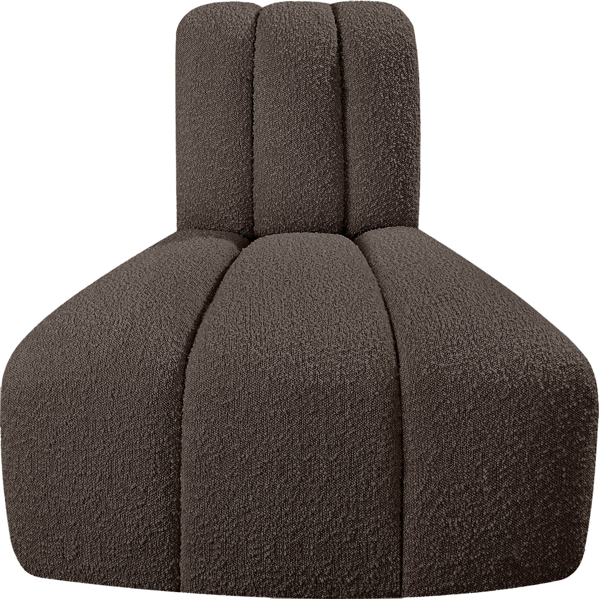 Arc - Boucle Fabric Reverse Corner