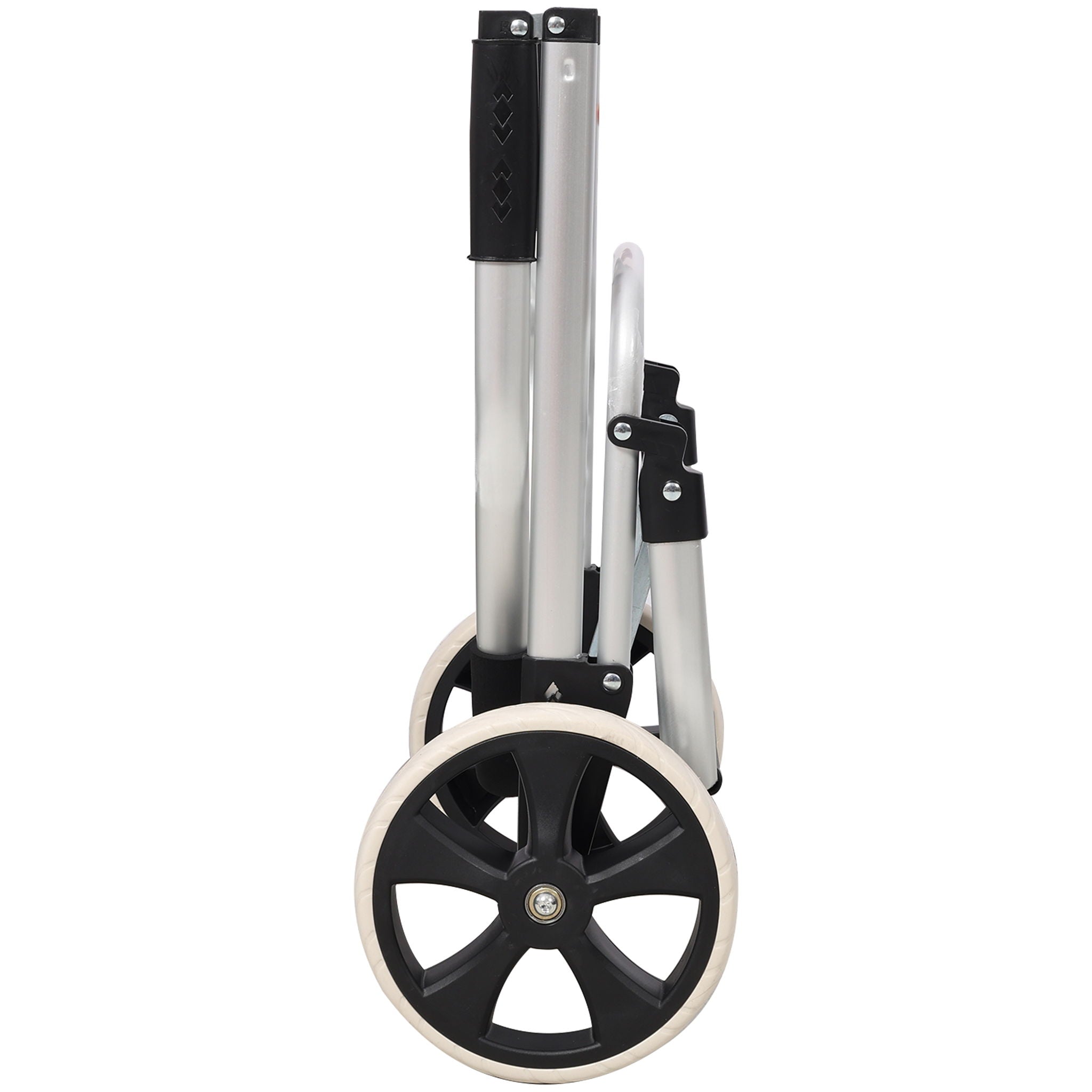 Foldable Shopping Trolley With Wheels And Waterproof Bag - Blue
