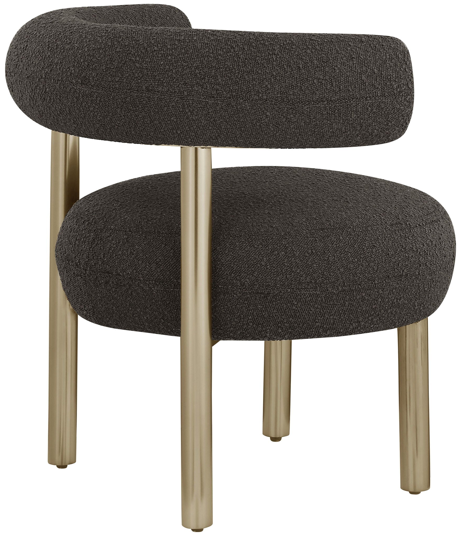 Bordeaux - Boucle Fabric Accent Chair