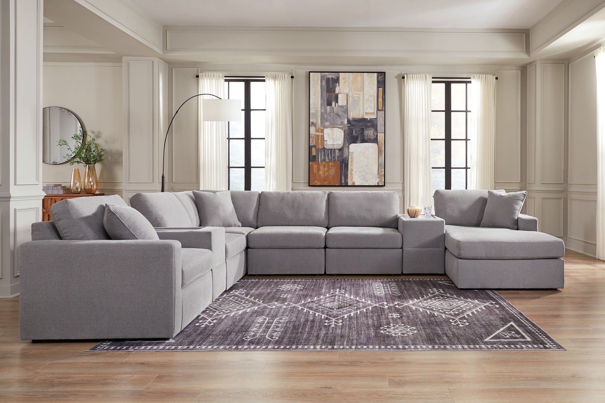 Modmax - Sectional - Granite